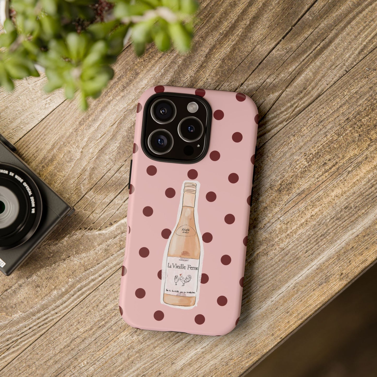 Chicken Wine iPhone Case