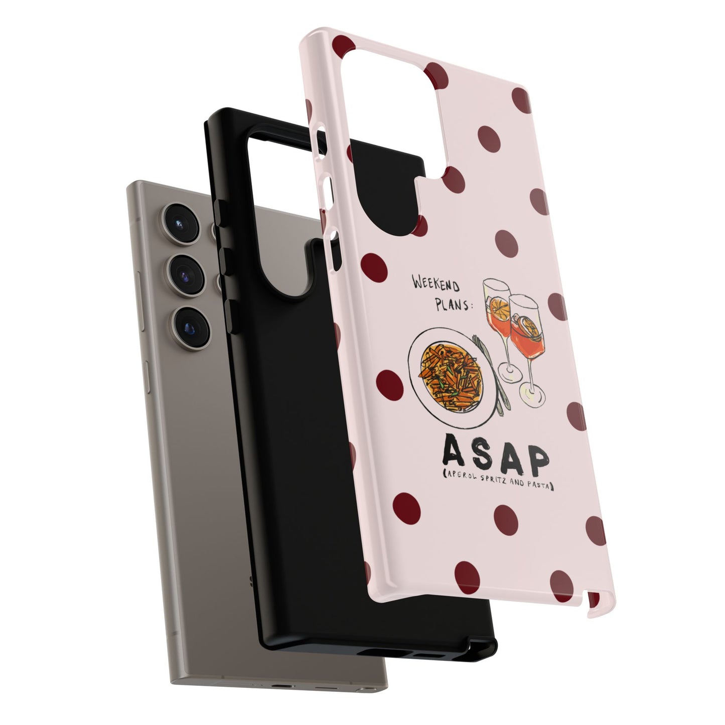 "Weekend Plans: ASAP" iPhone Case