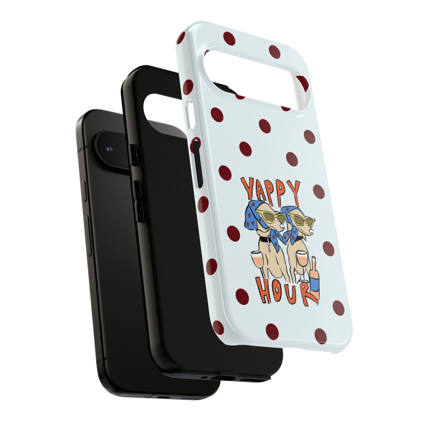 Yappy Hour Dogs iPhone Case