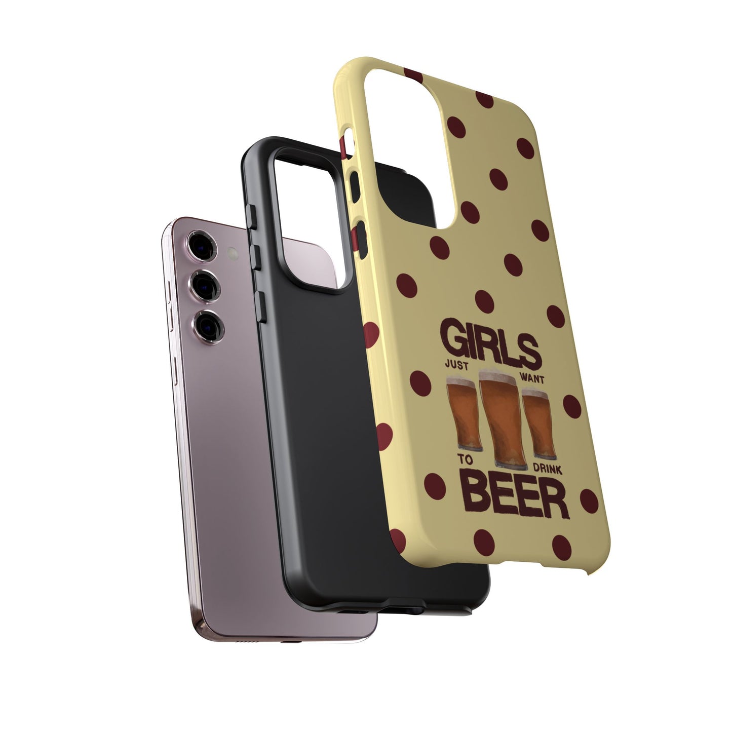 Girls Just Want to Drink Beer iPhone Case