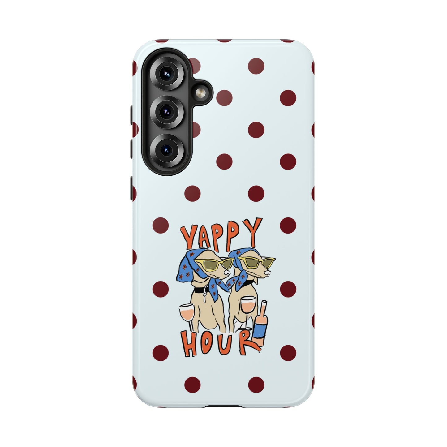 Yappy Hour Dogs iPhone Case