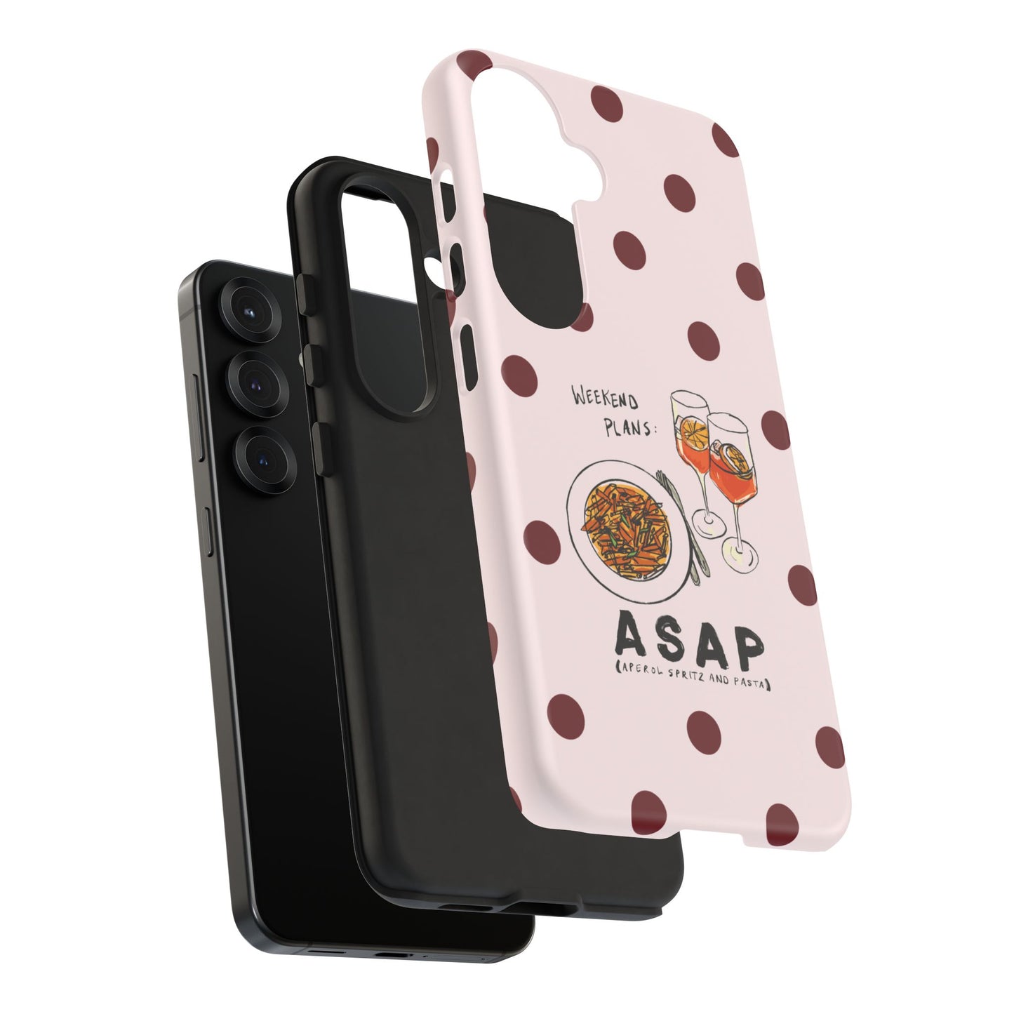 "Weekend Plans: ASAP" iPhone Case