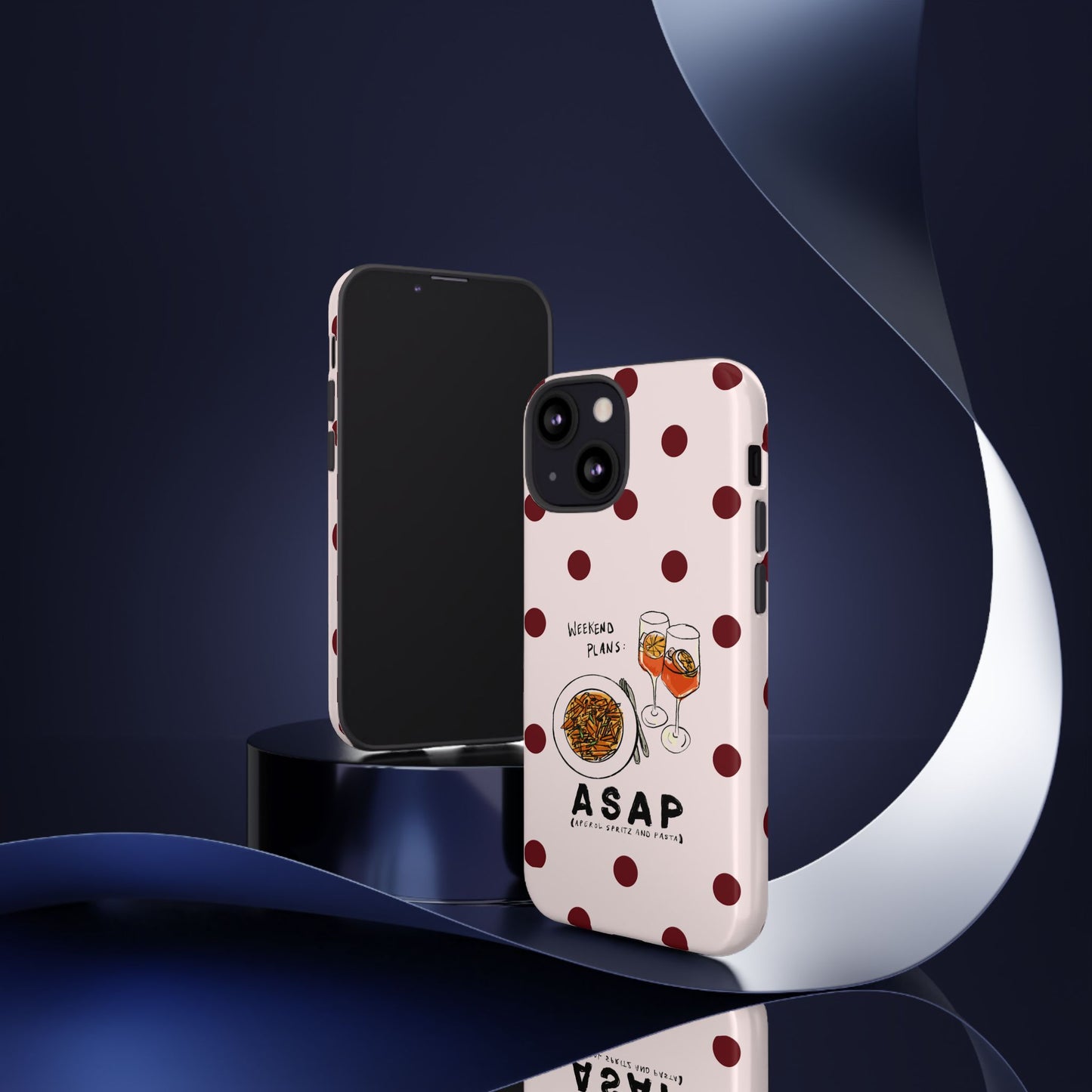 "Weekend Plans: ASAP" iPhone Case
