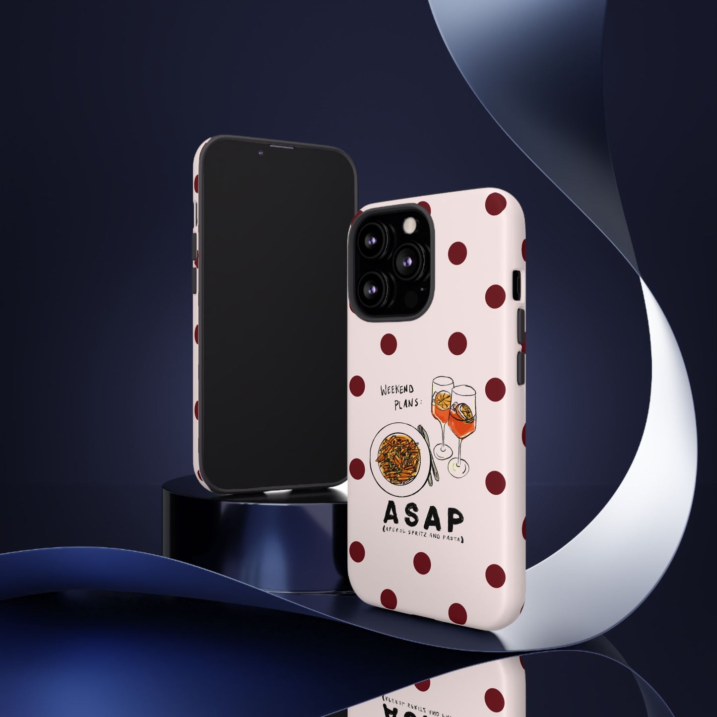 "Weekend Plans: ASAP" iPhone Case