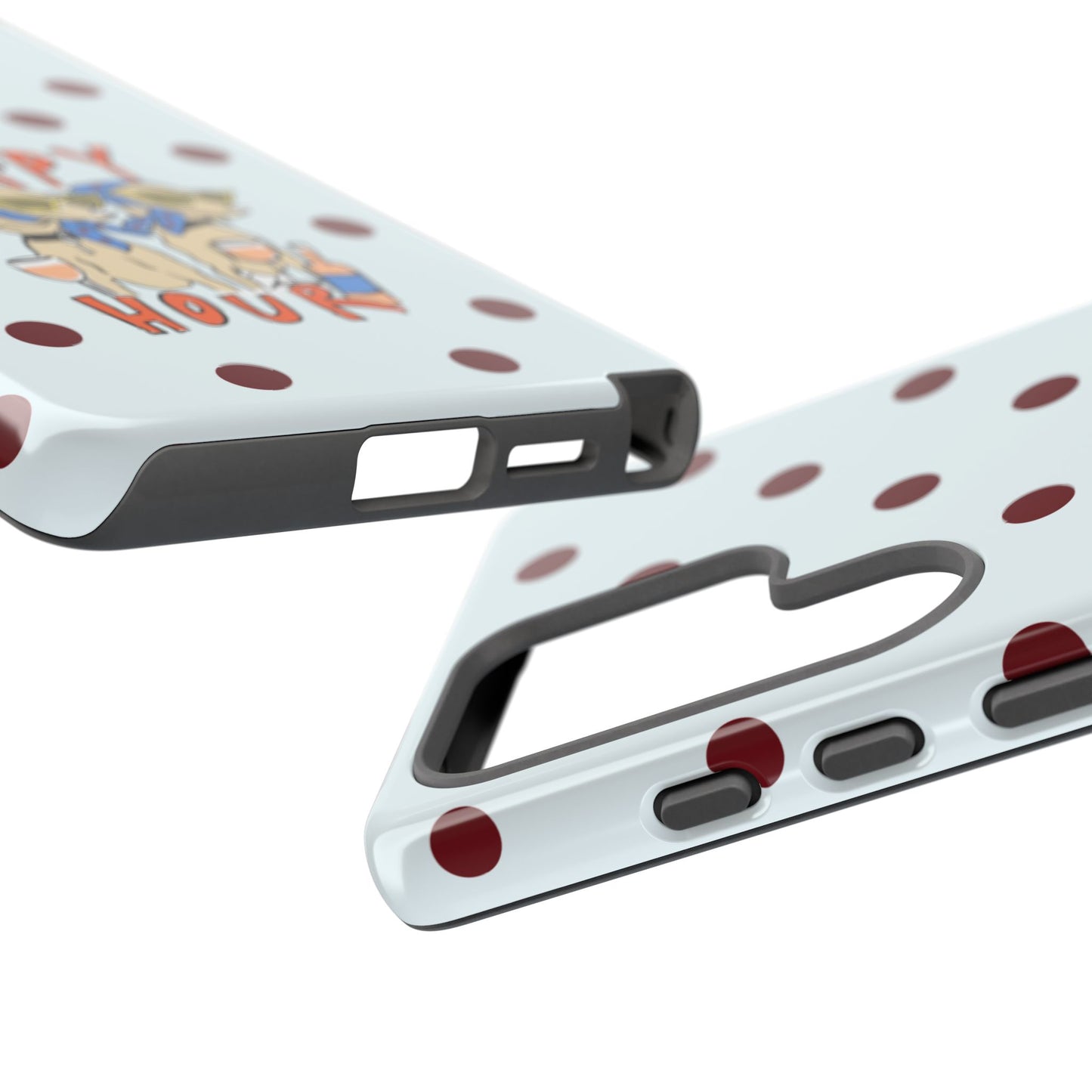 Yappy Hour Dogs iPhone Case