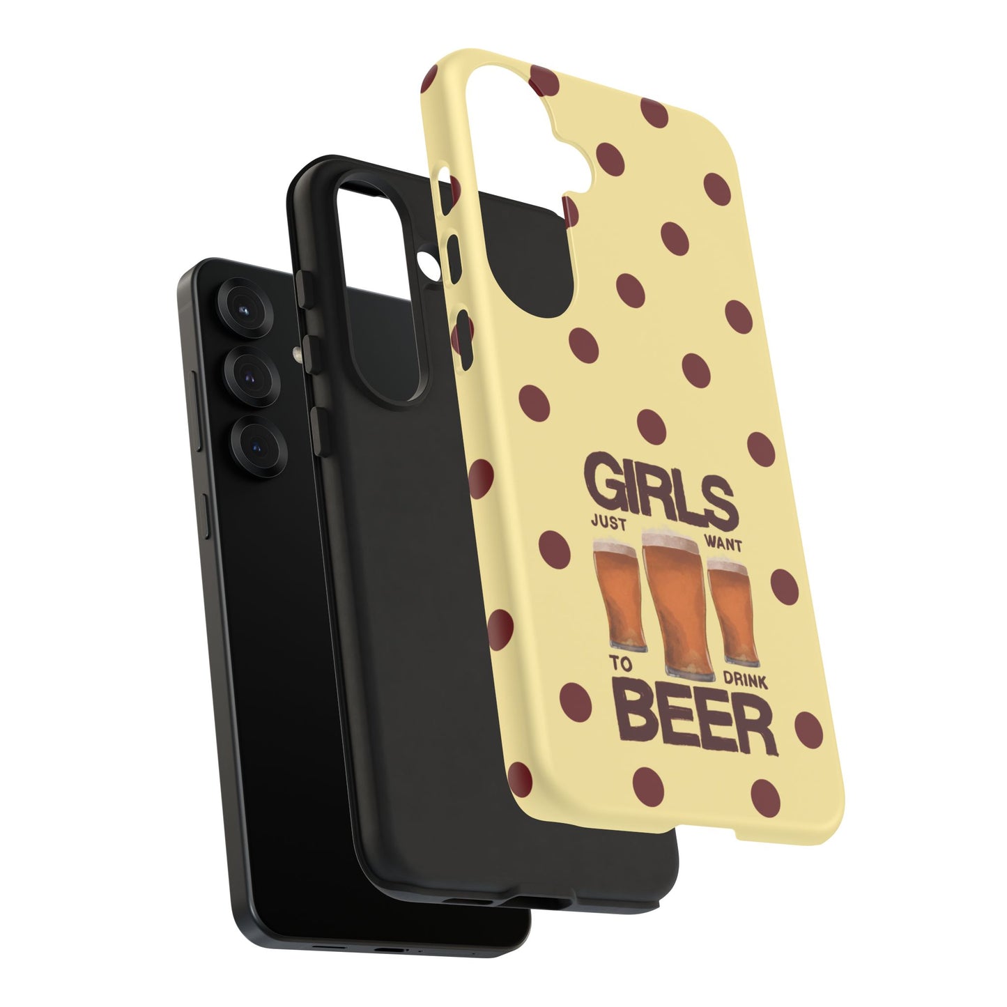 Girls Just Want to Drink Beer iPhone Case