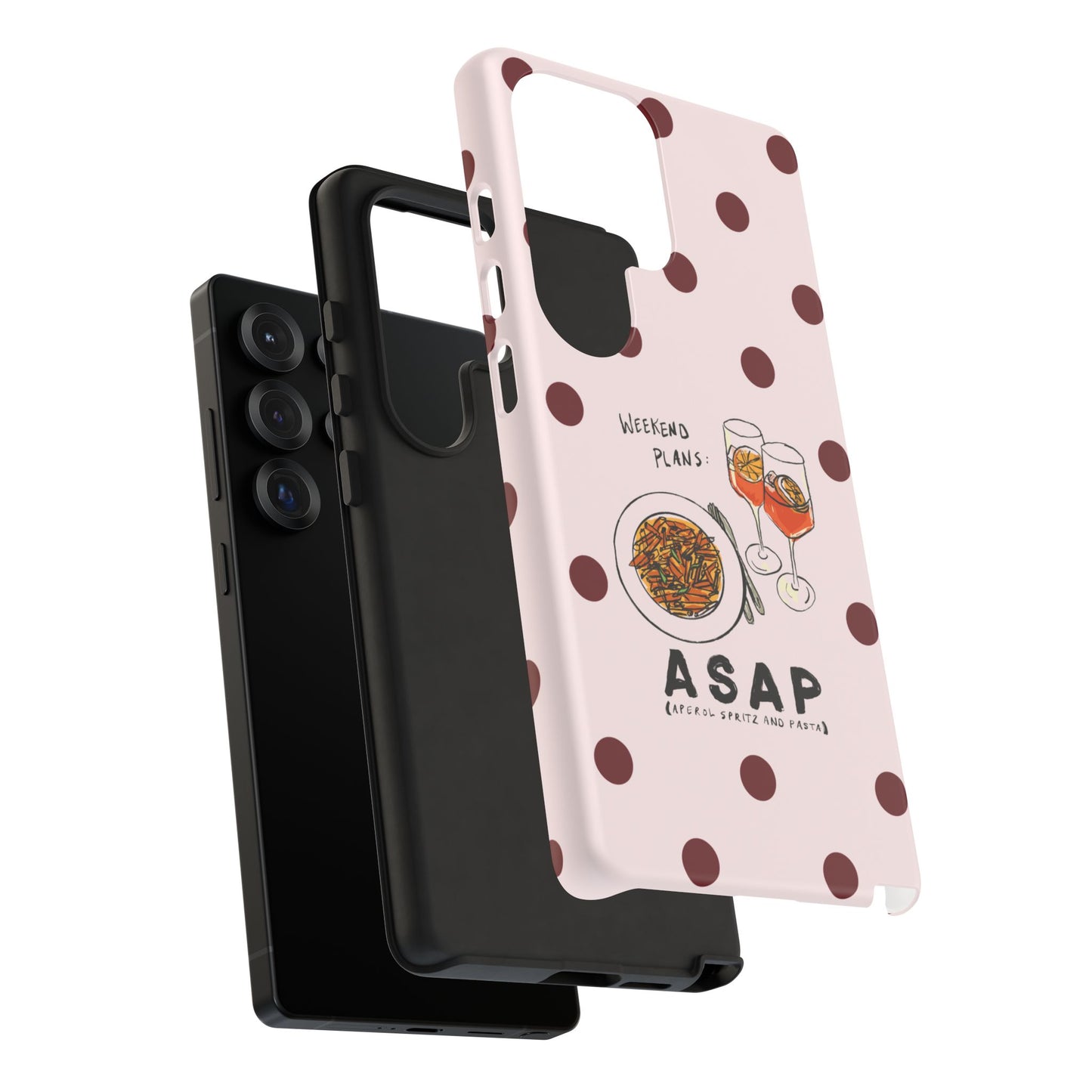 "Weekend Plans: ASAP" iPhone Case