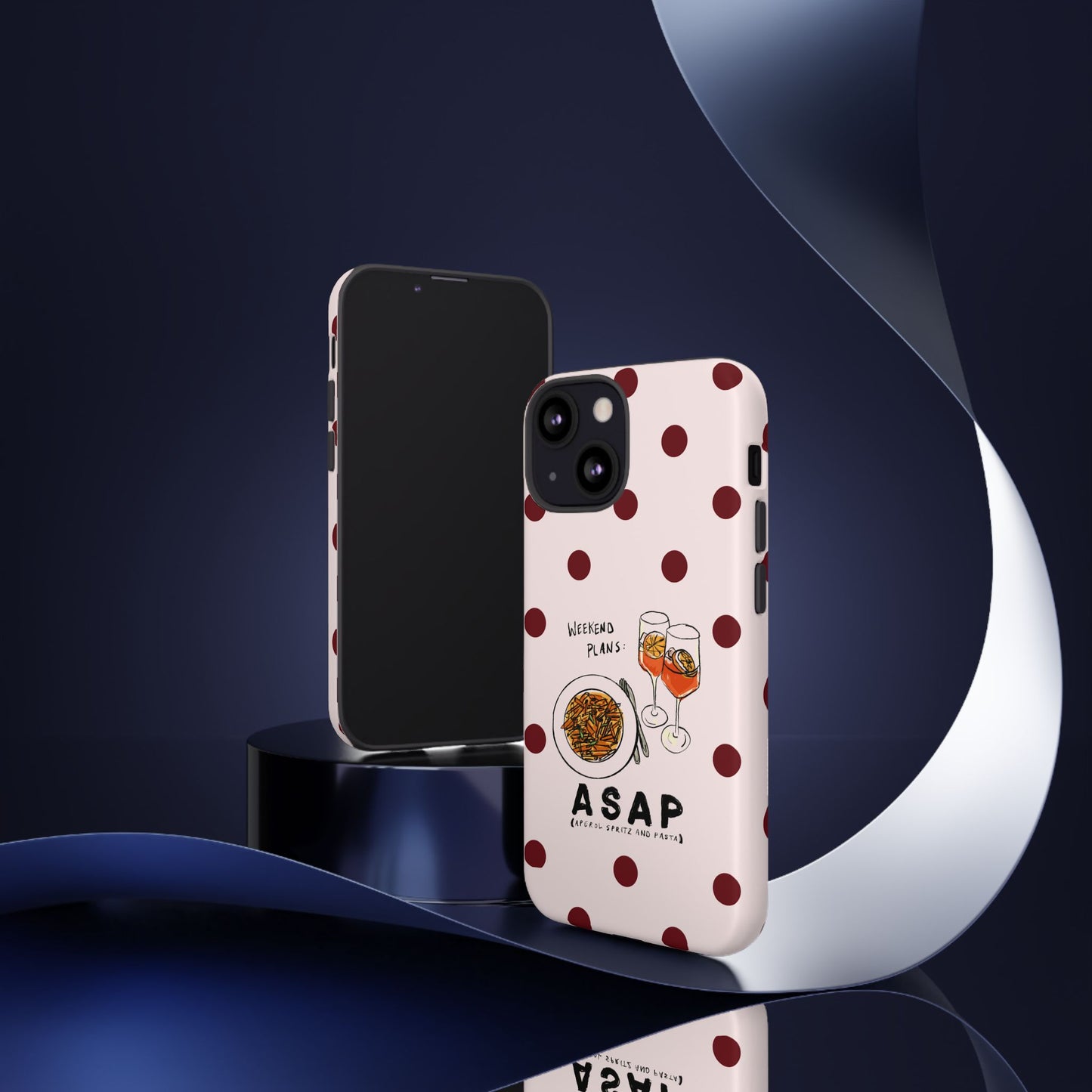 "Weekend Plans: ASAP" iPhone Case