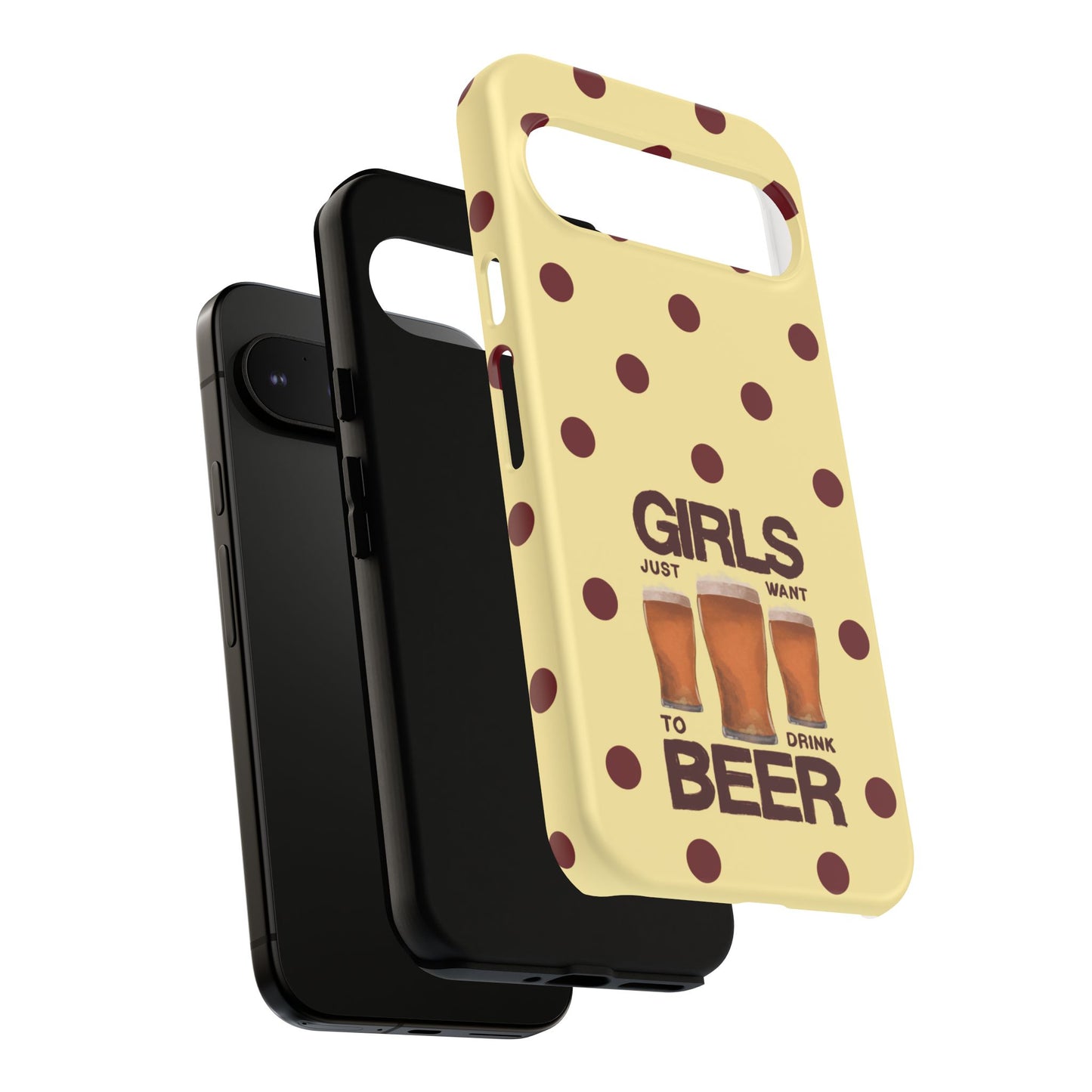 Girls Just Want to Drink Beer iPhone Case