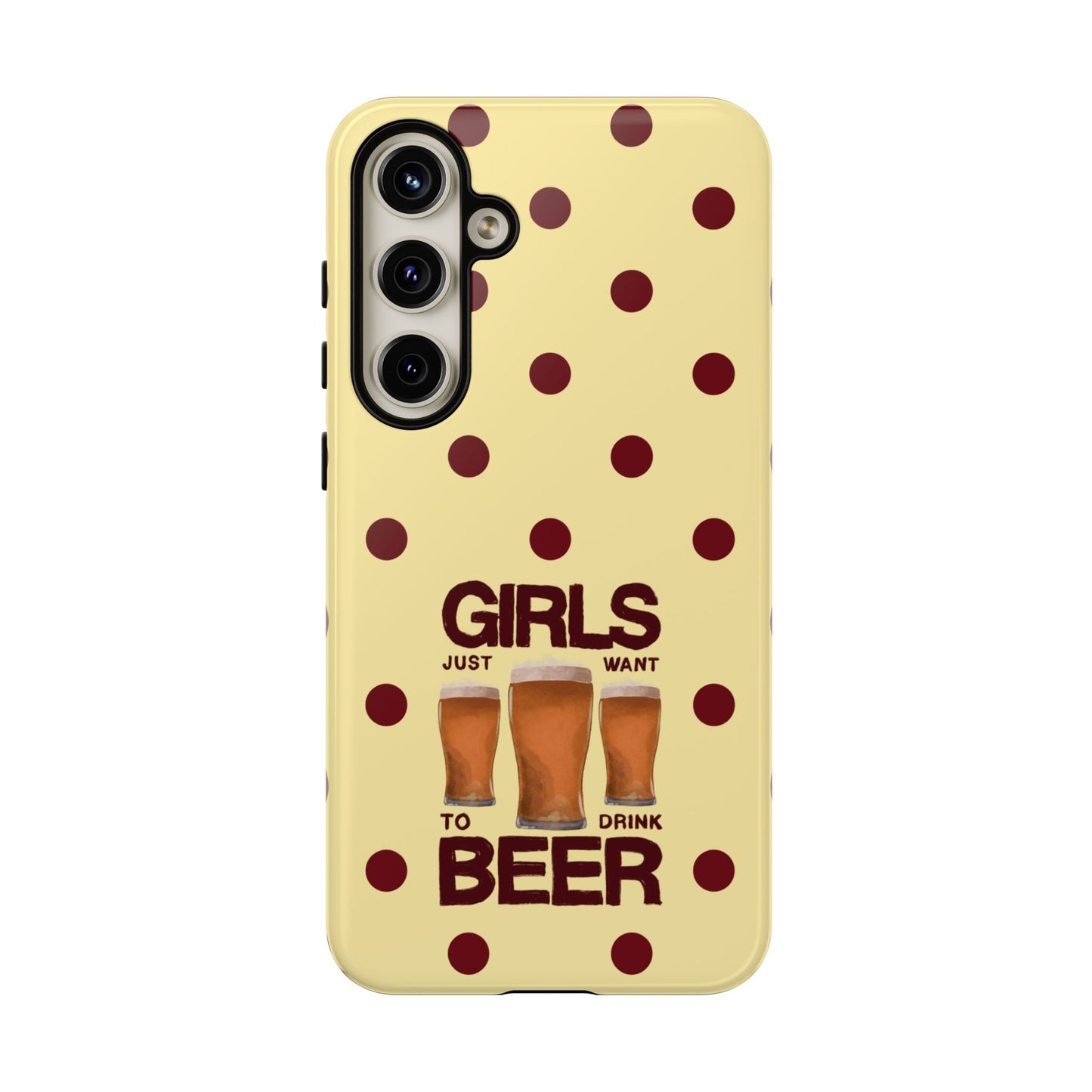 Girls Just Want to Drink Beer iPhone Case