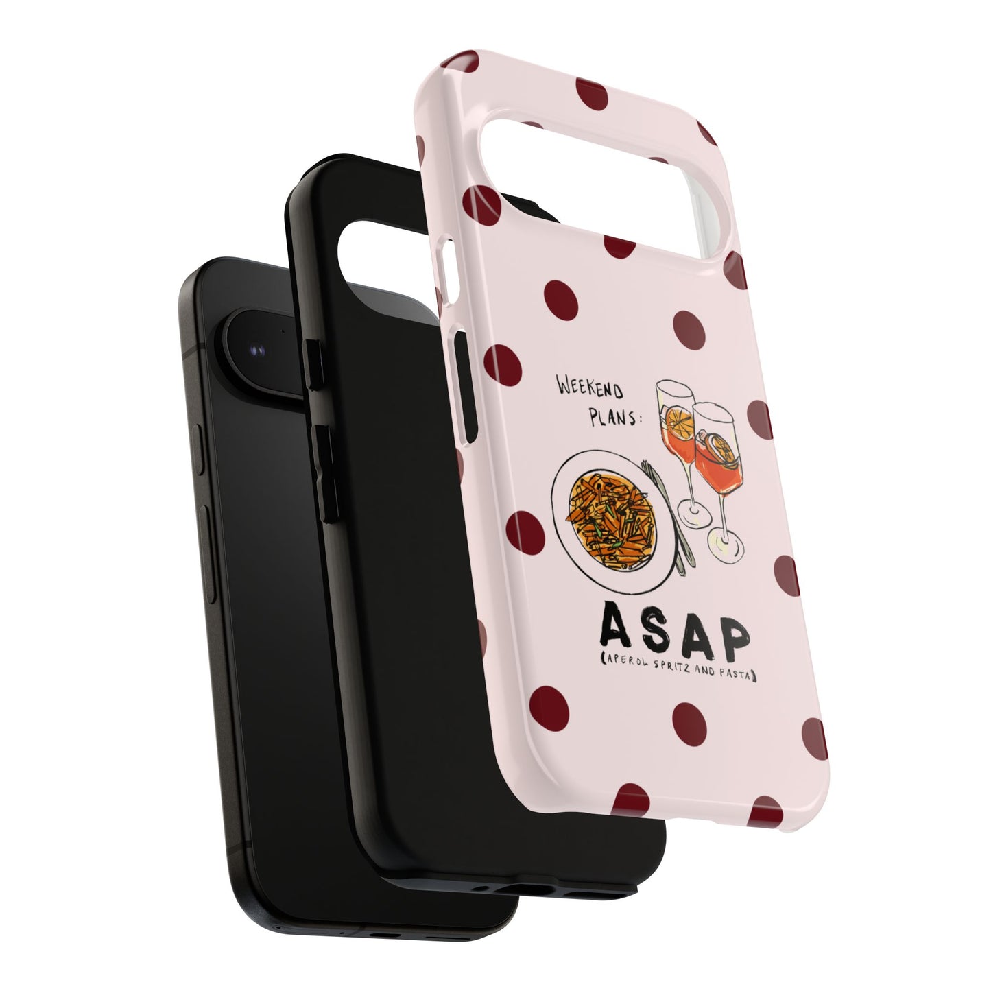 "Weekend Plans: ASAP" iPhone Case