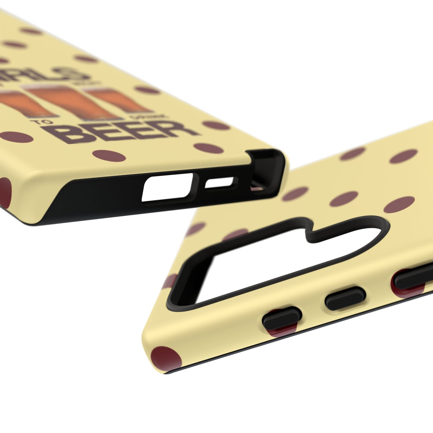 Girls Just Want to Drink Beer iPhone Case