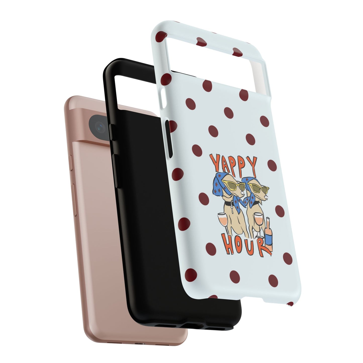 Yappy Hour Dogs iPhone Case