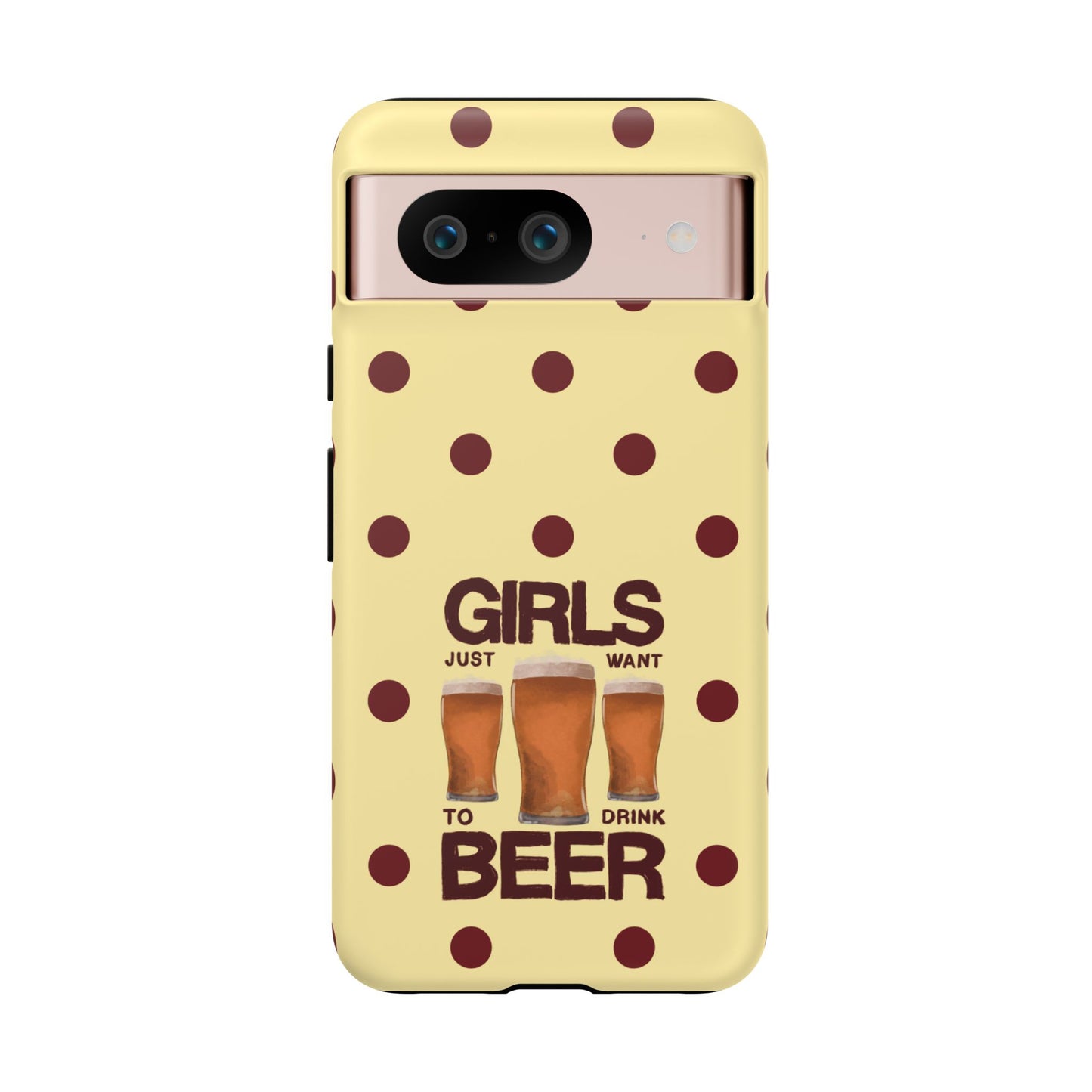 Girls Just Want to Drink Beer iPhone Case
