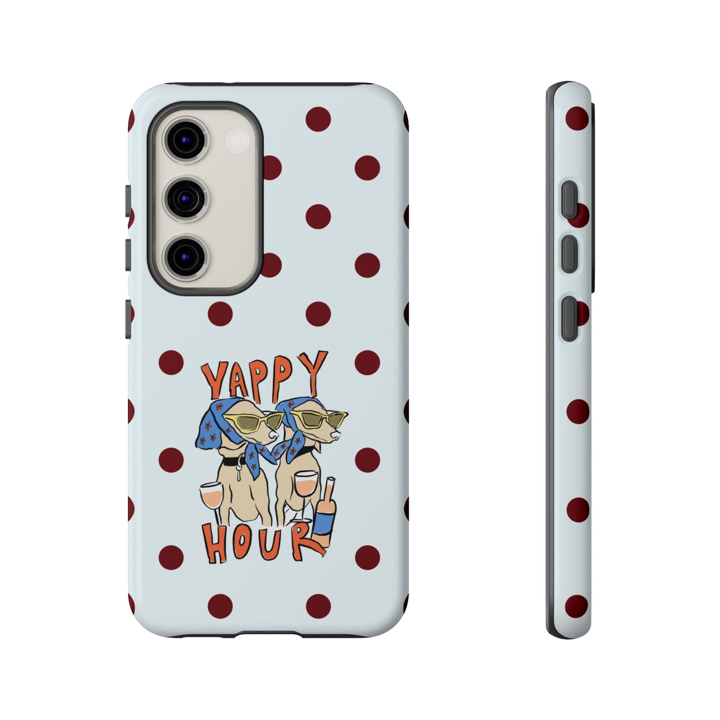 Yappy Hour Dogs iPhone Case
