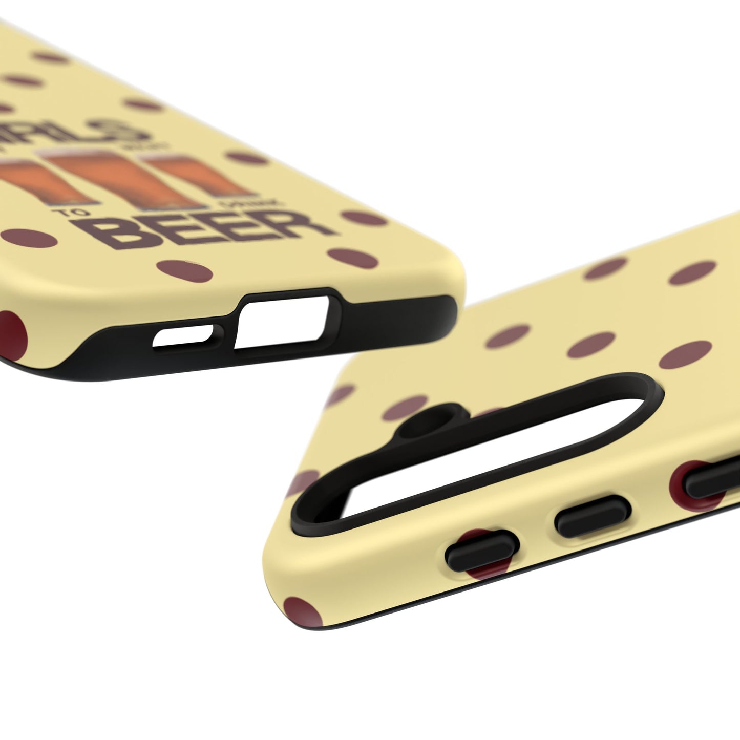 Girls Just Want to Drink Beer iPhone Case