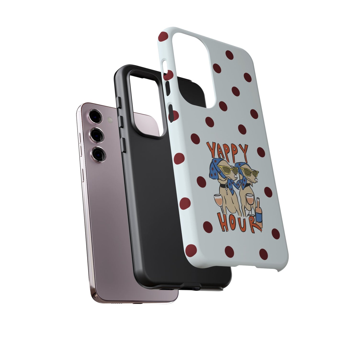 Yappy Hour Dogs iPhone Case