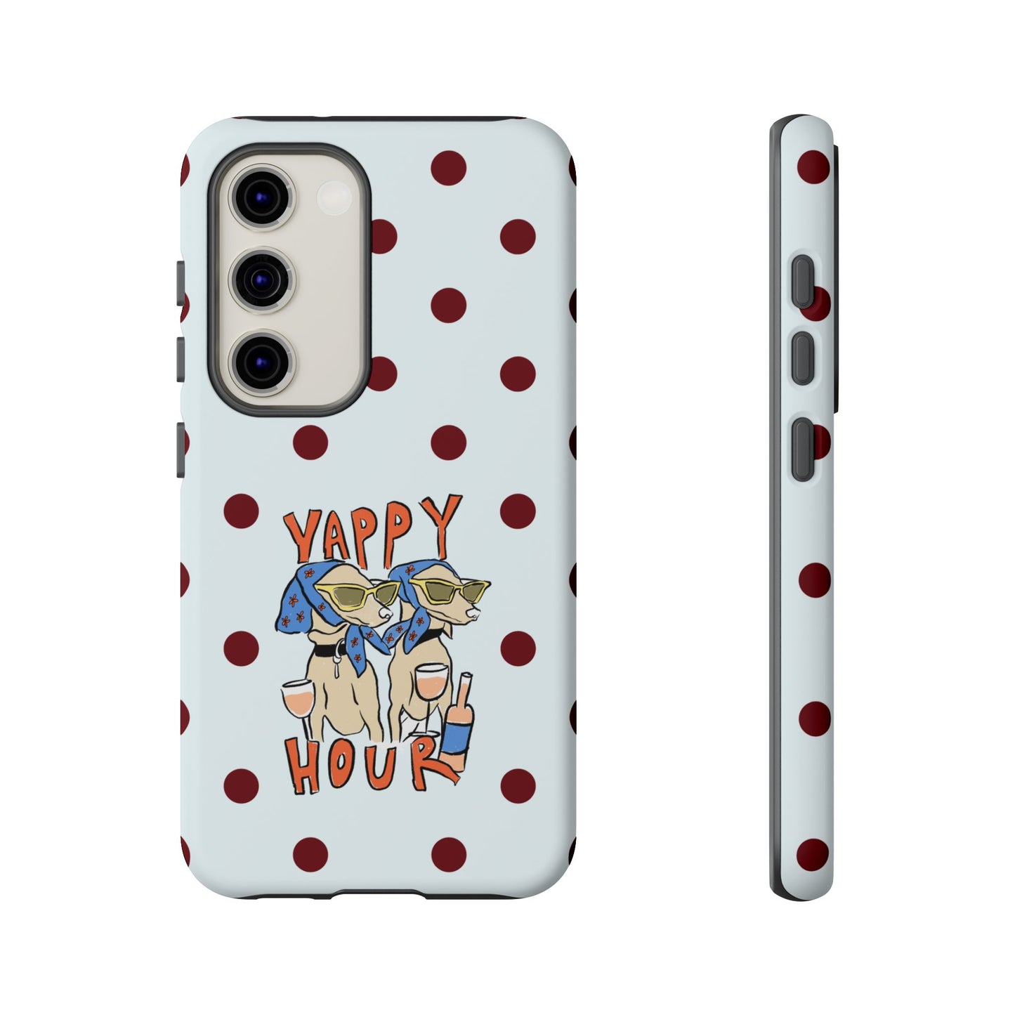 Yappy Hour Dogs iPhone Case