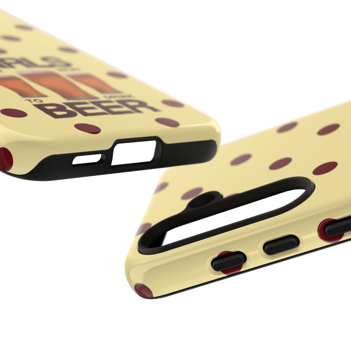 Girls Just Want to Drink Beer iPhone Case
