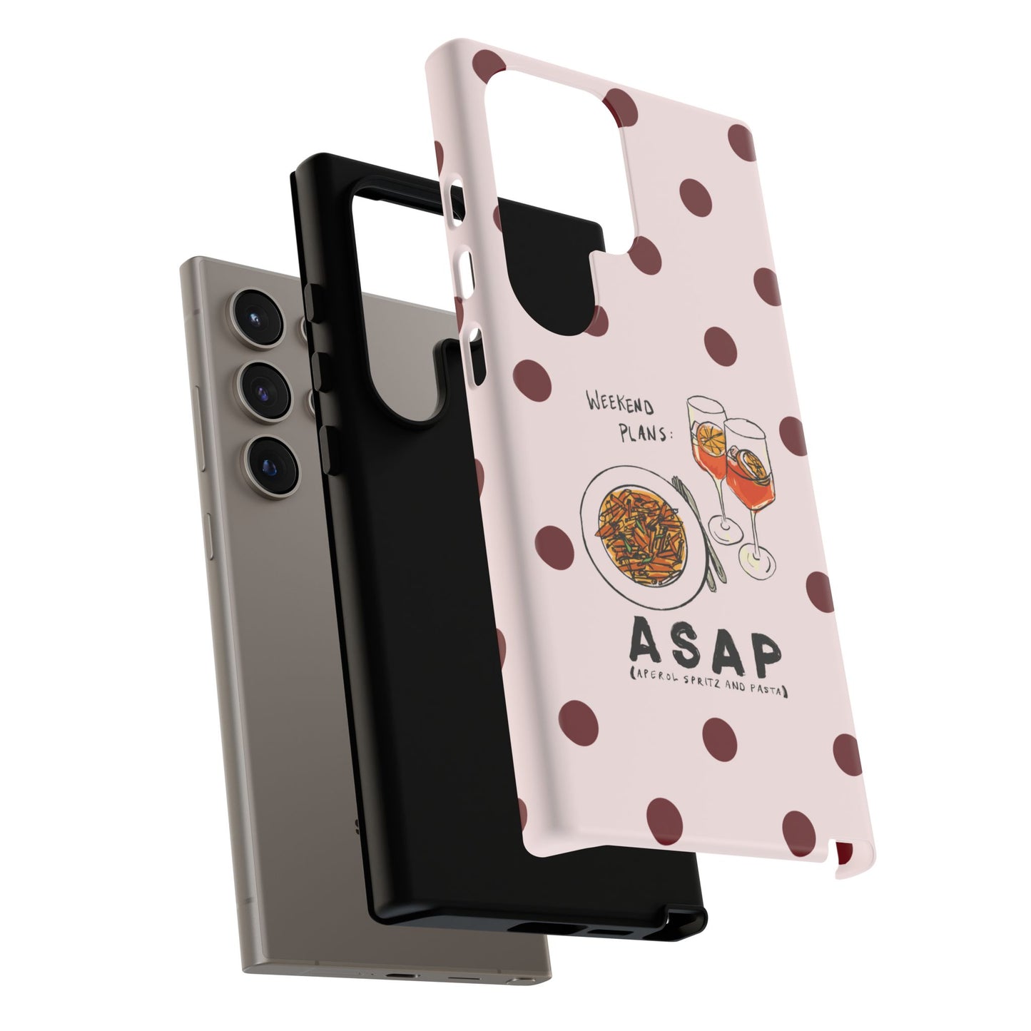 "Weekend Plans: ASAP" iPhone Case