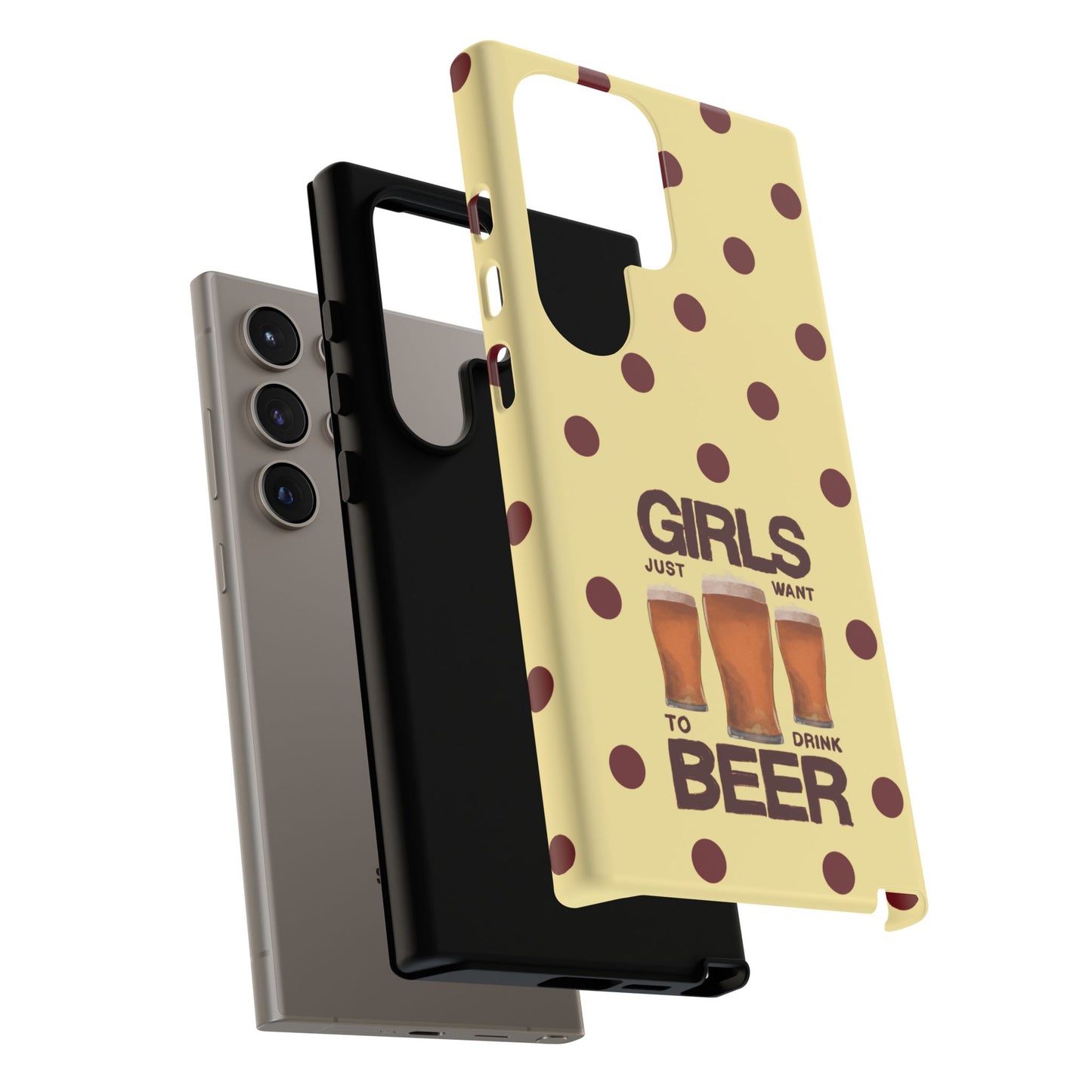 Girls Just Want to Drink Beer iPhone Case