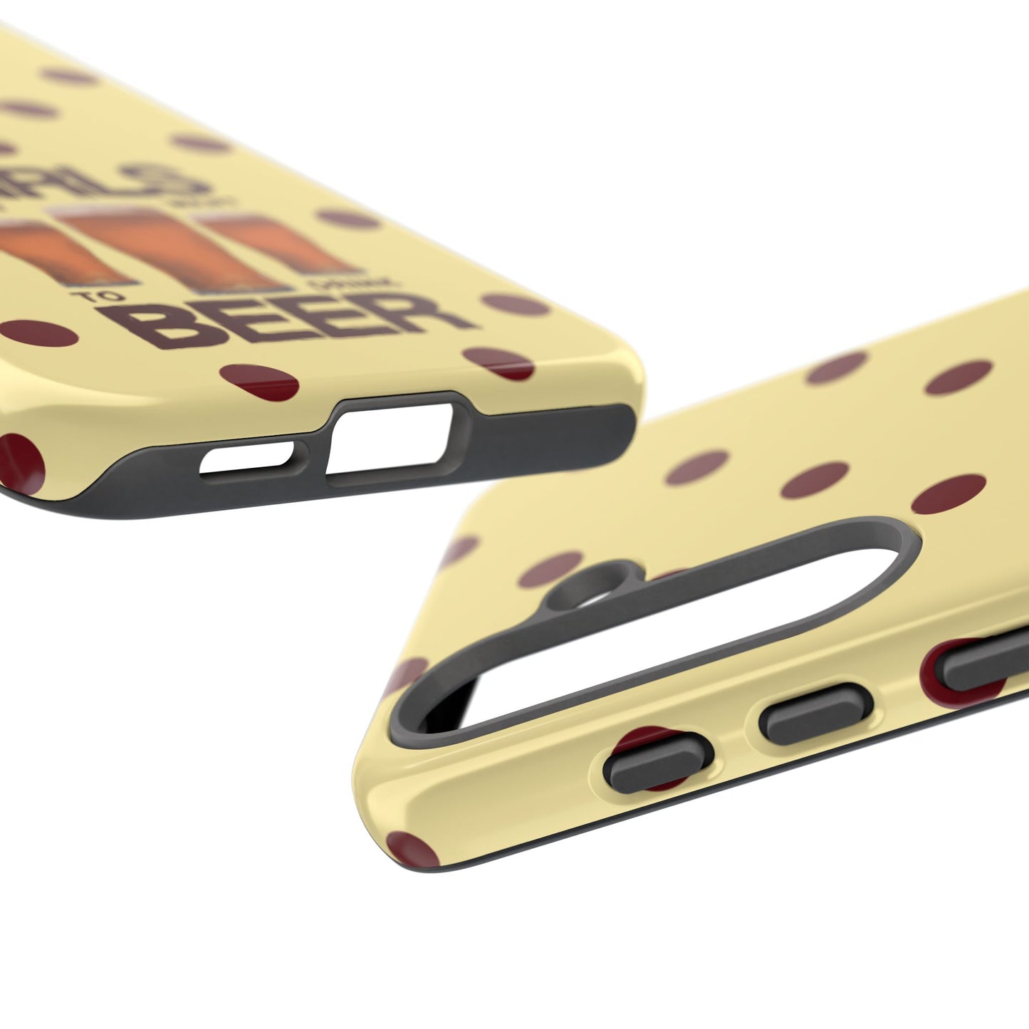 Girls Just Want to Drink Beer iPhone Case