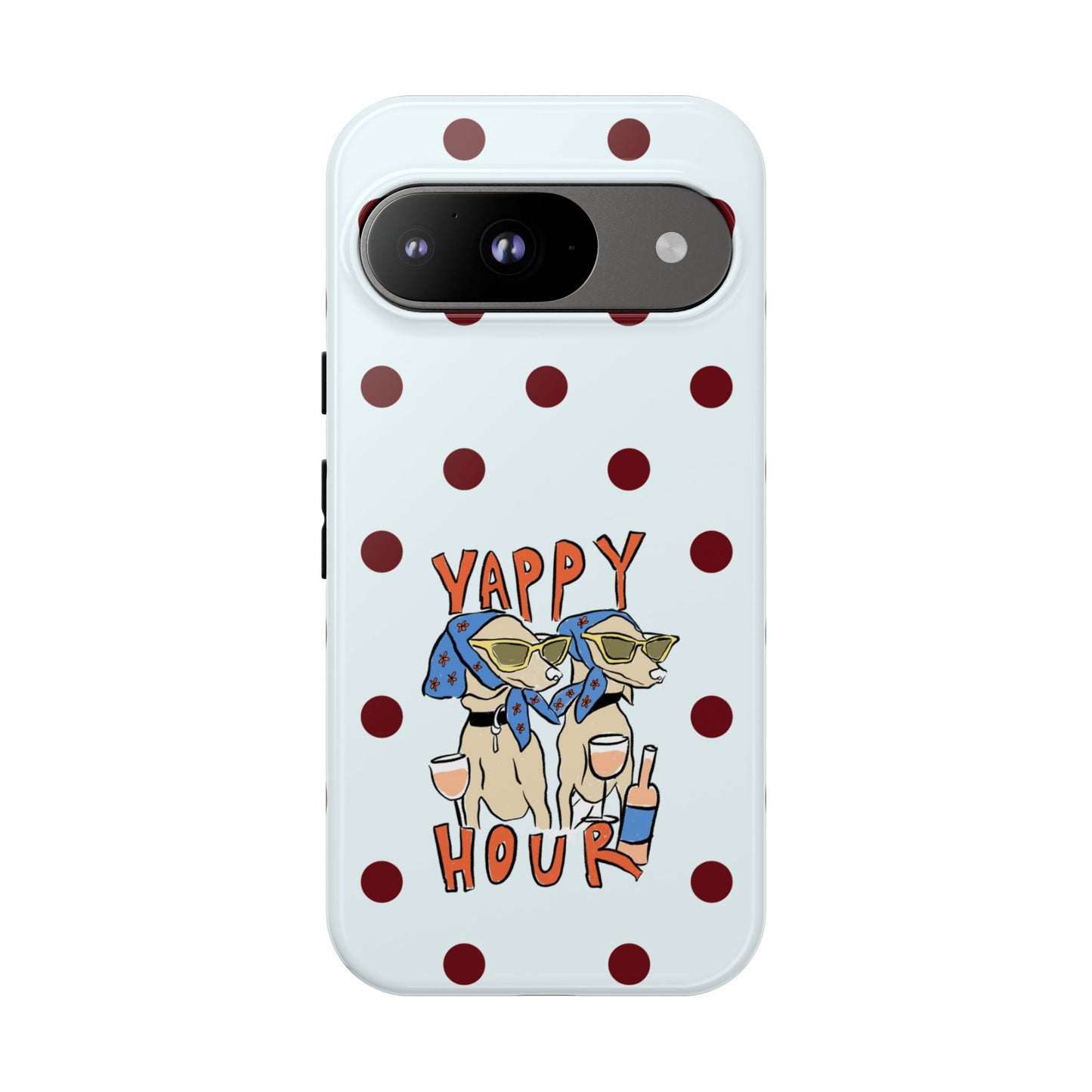 Yappy Hour Dogs iPhone Case