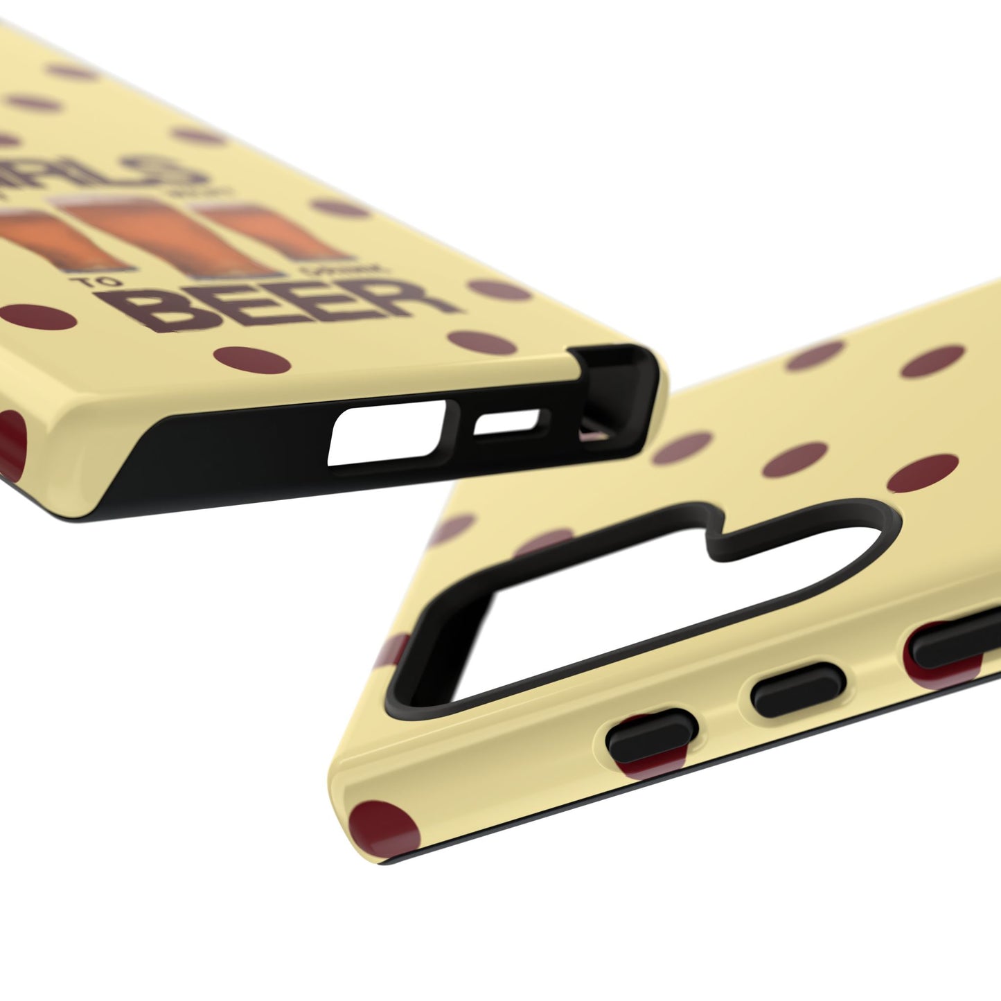 Girls Just Want to Drink Beer iPhone Case