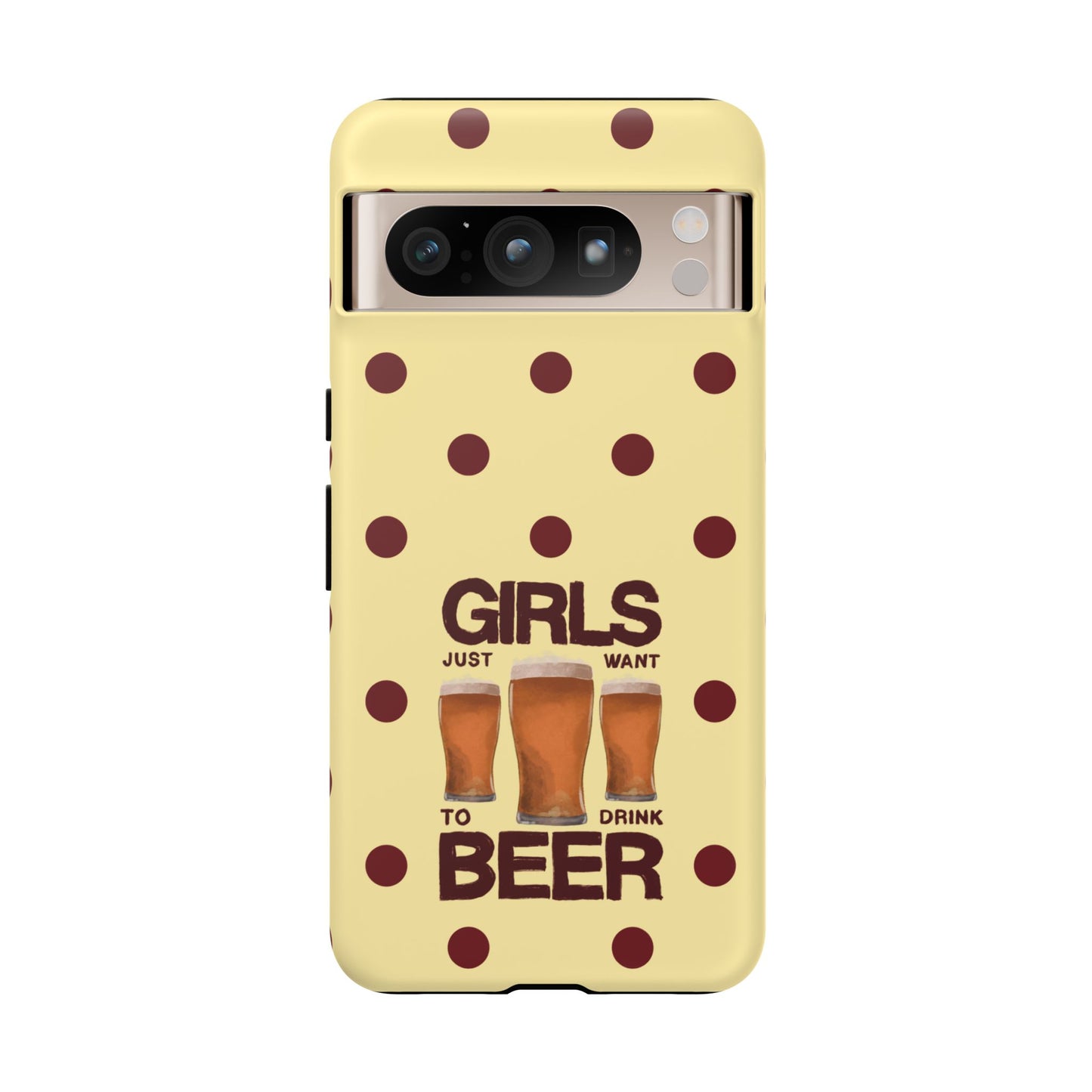 Girls Just Want to Drink Beer iPhone Case