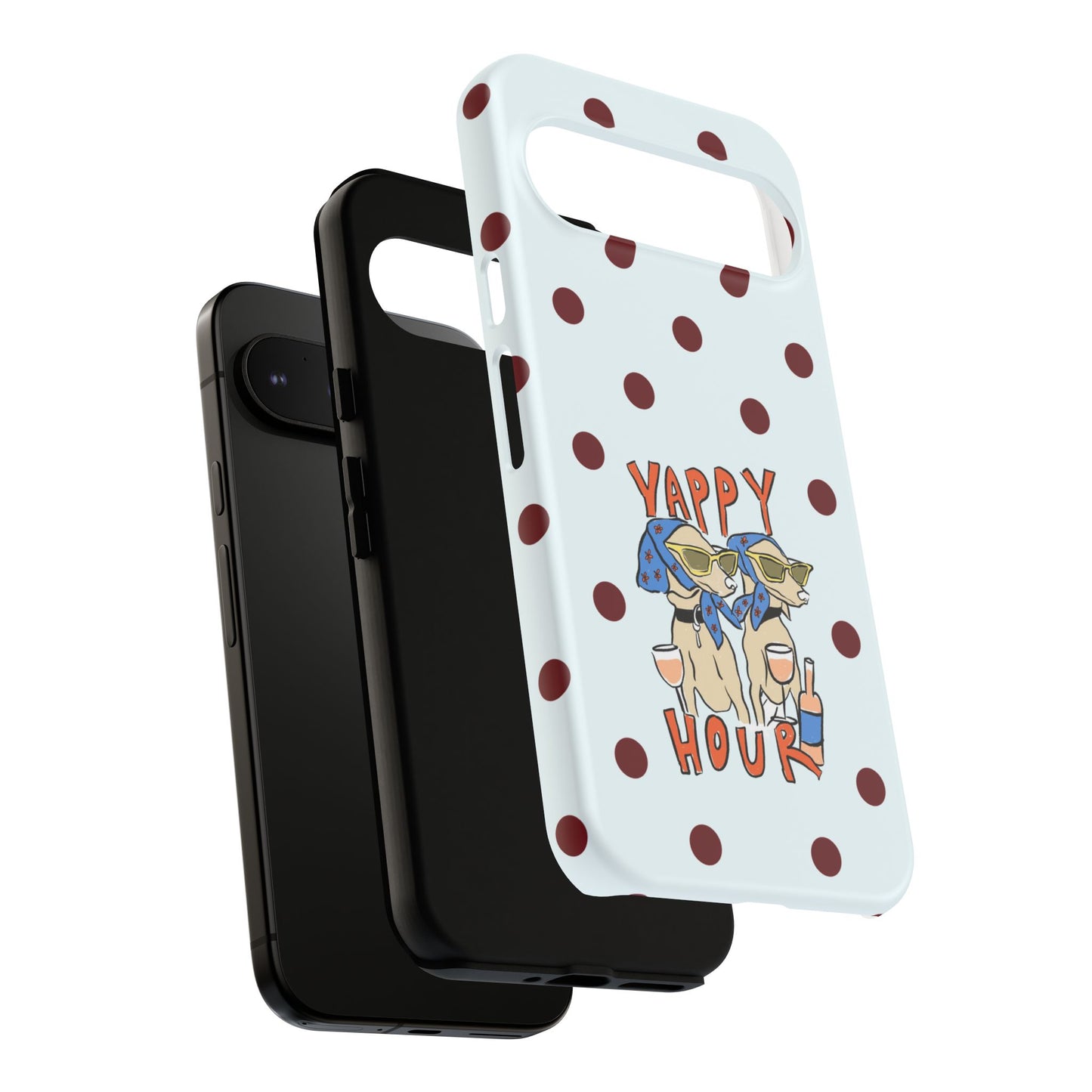 Yappy Hour Dogs iPhone Case