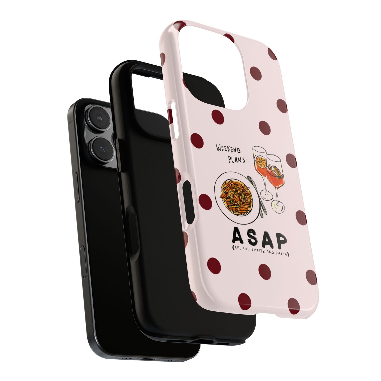 "Weekend Plans: ASAP" iPhone Case