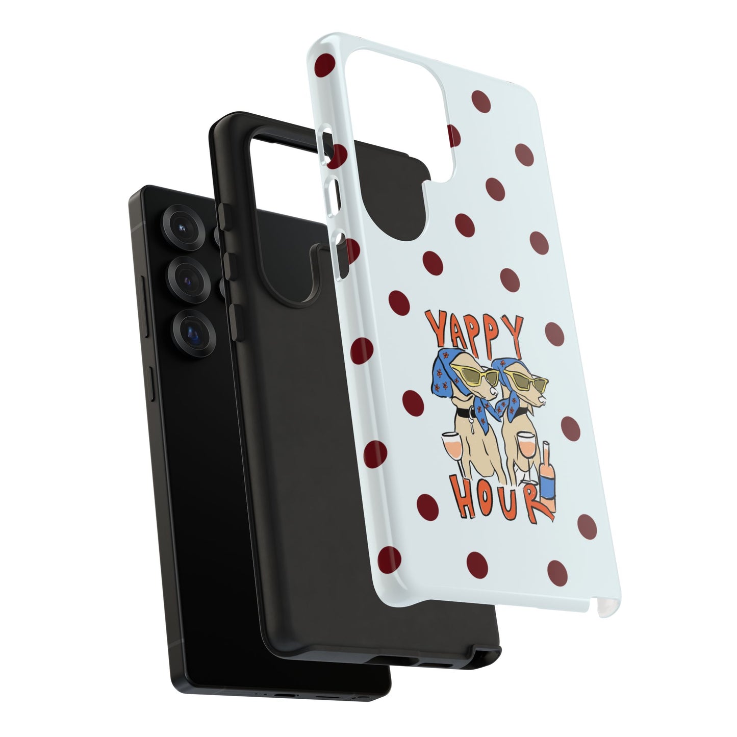 Yappy Hour Dogs iPhone Case