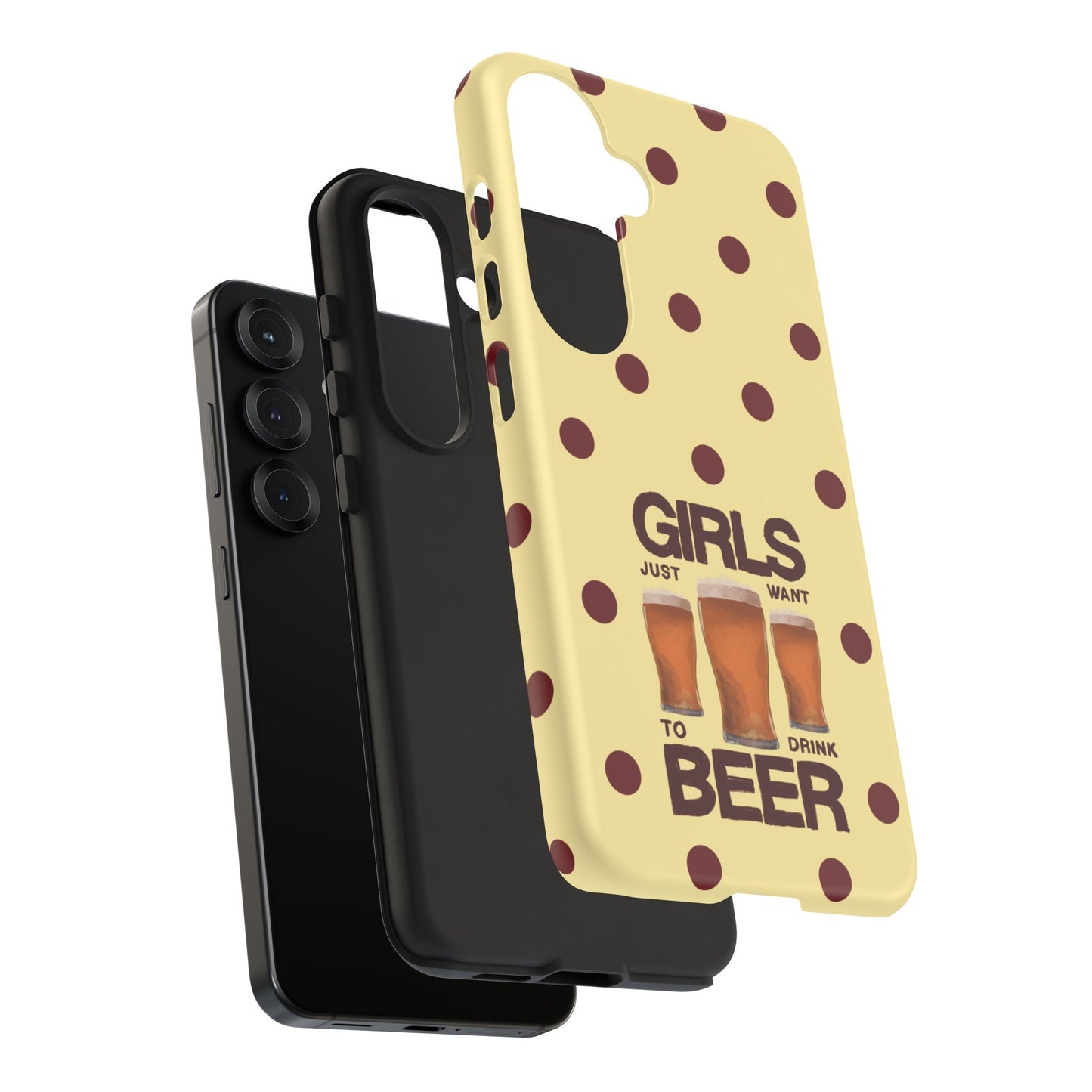 Girls Just Want to Drink Beer iPhone Case