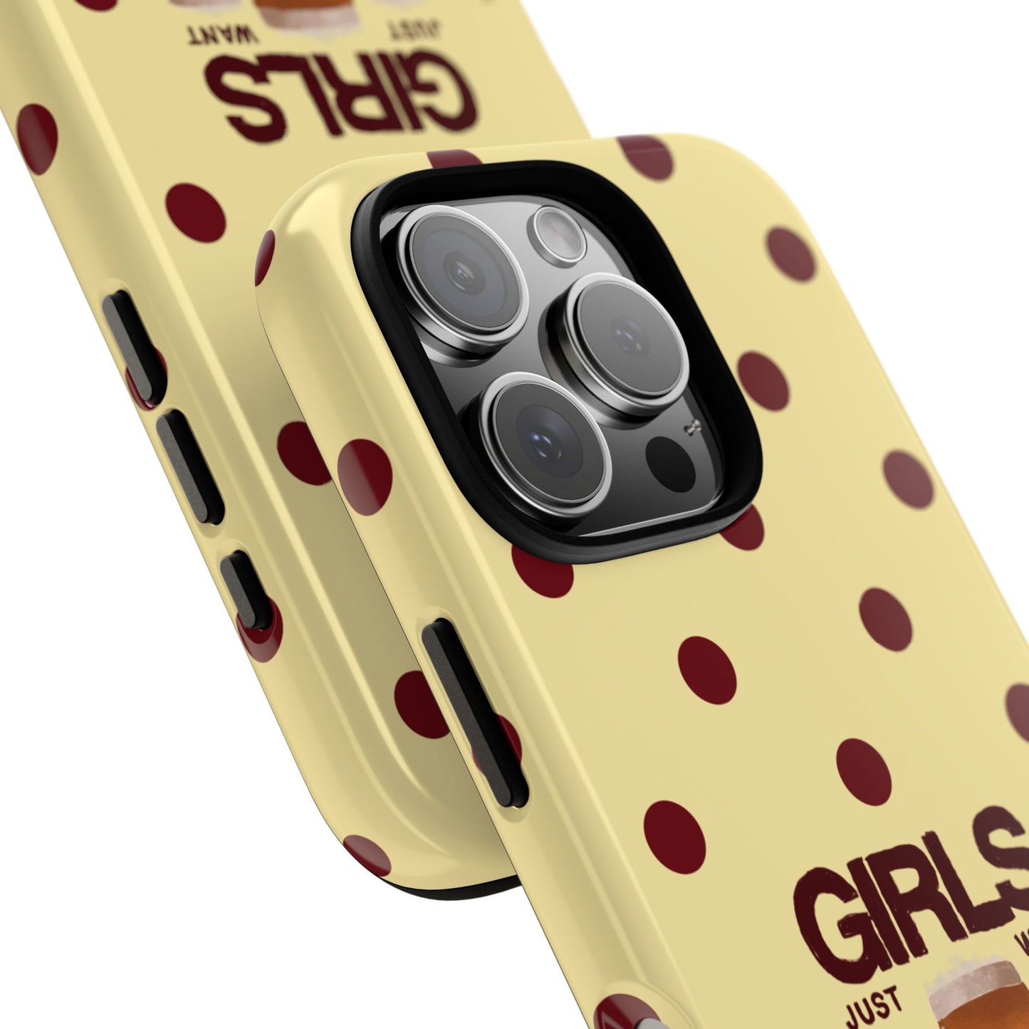 Girls Just Want to Drink Beer iPhone Case