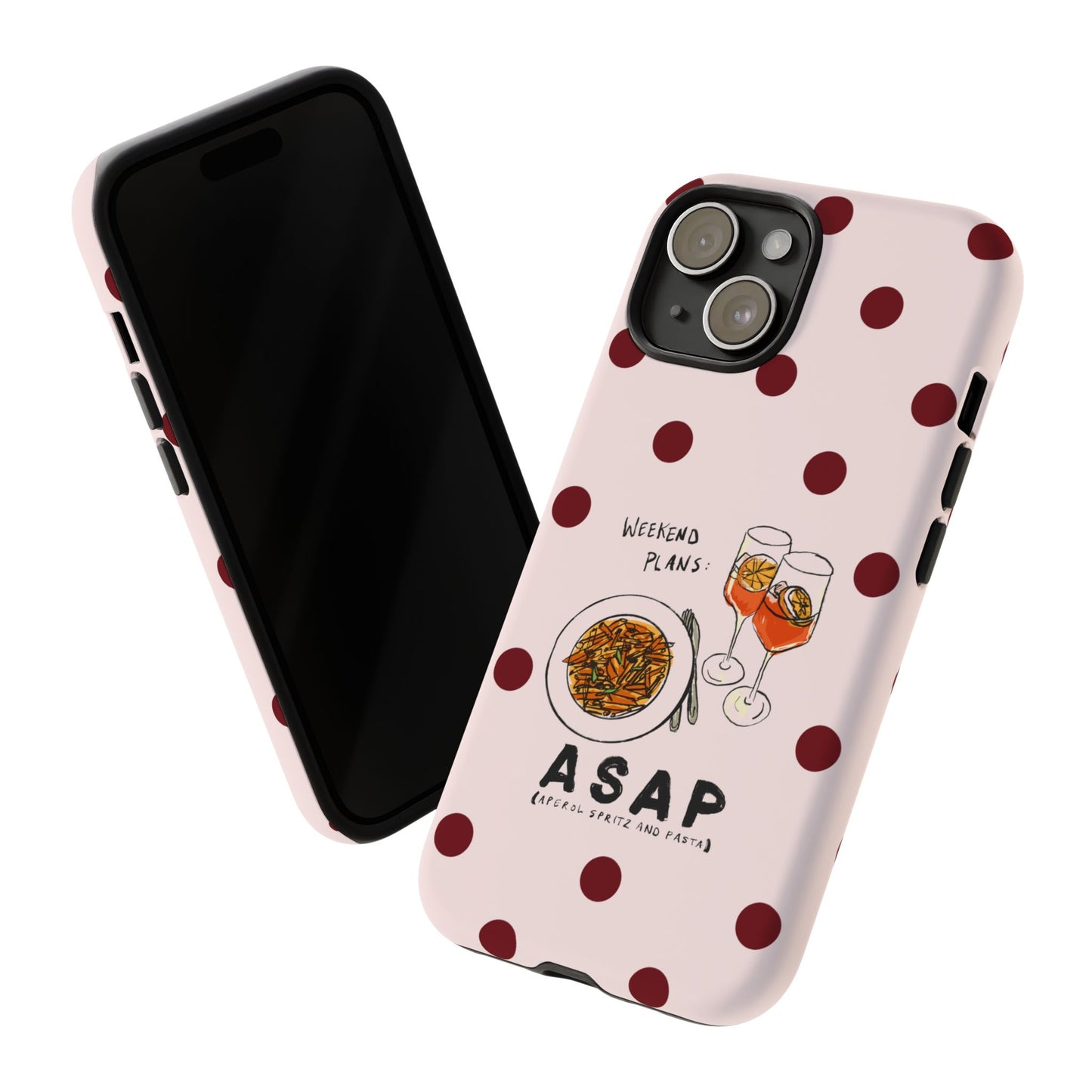 "Weekend Plans: ASAP" iPhone Case