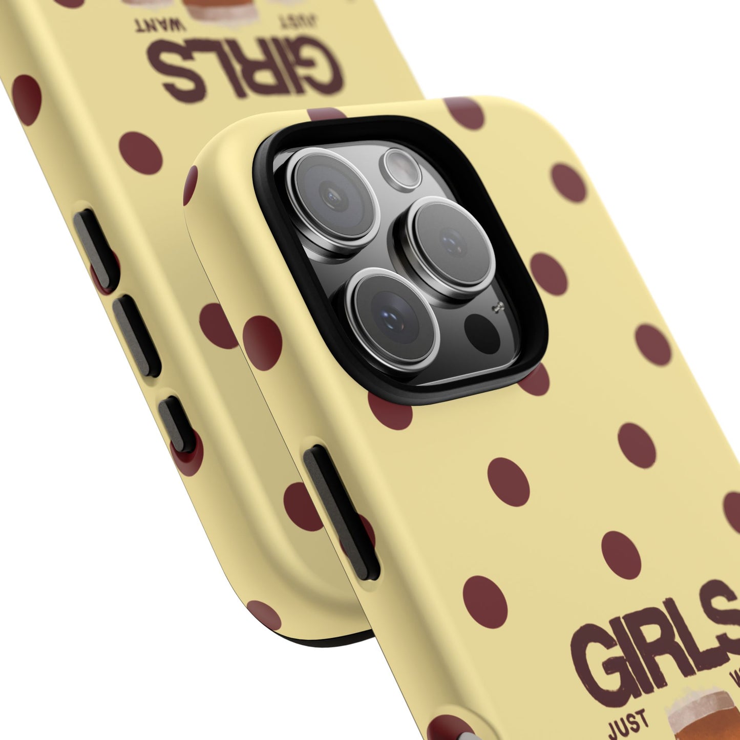Girls Just Want to Drink Beer iPhone Case