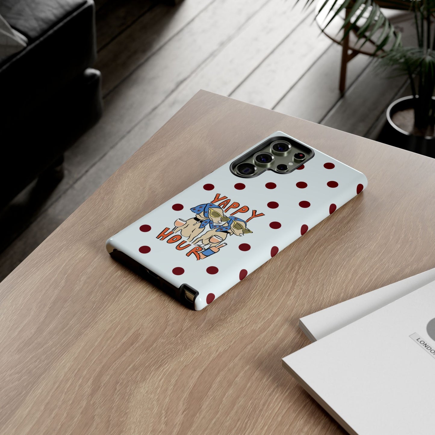 Yappy Hour Dogs iPhone Case