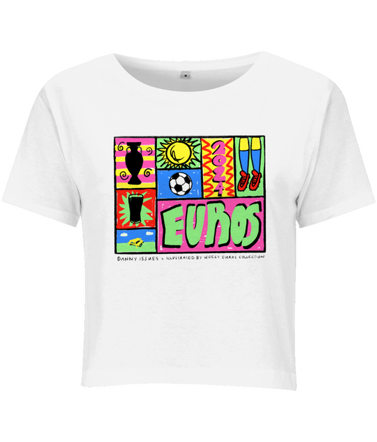 Euros Summer Collage Baby Tee