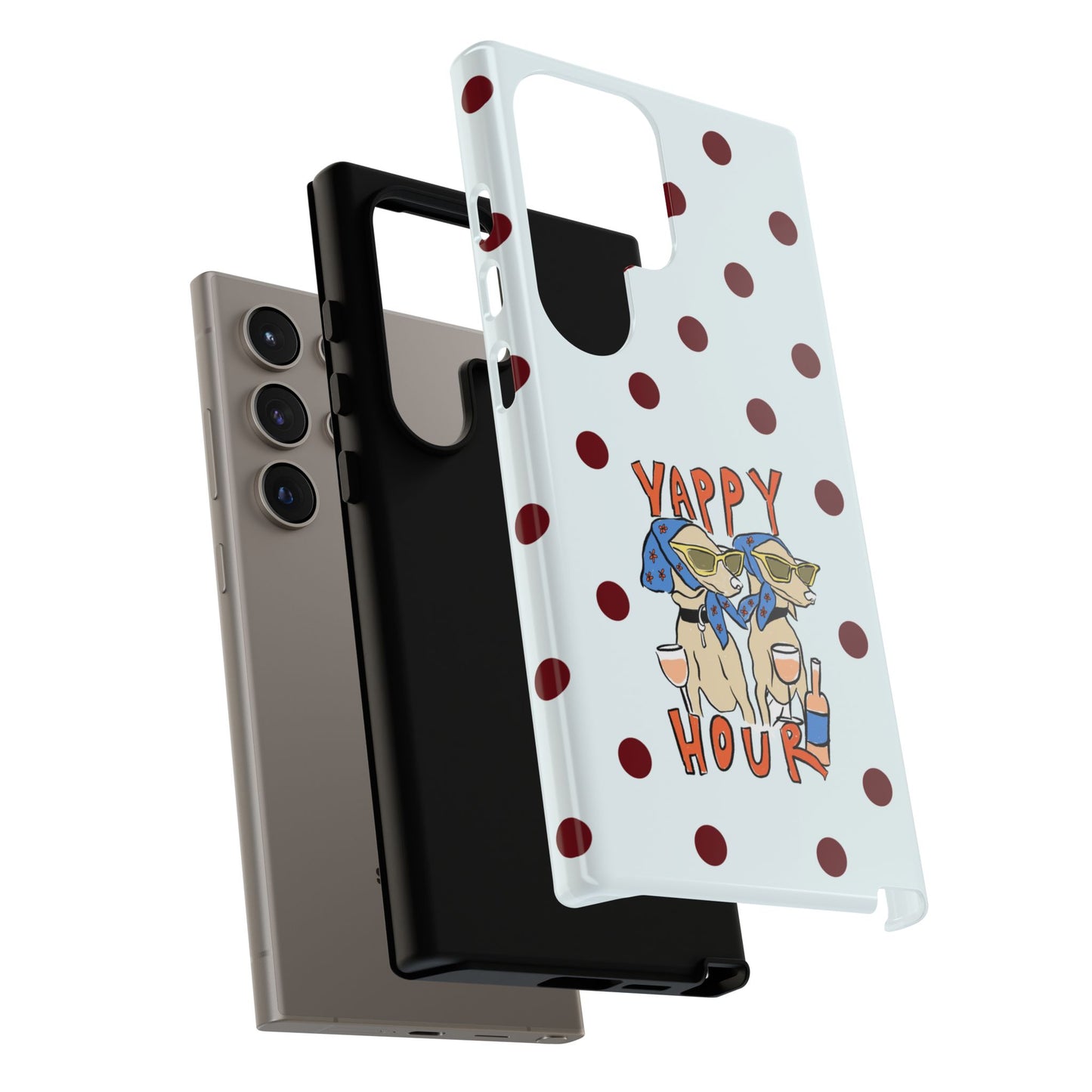 Yappy Hour Dogs iPhone Case