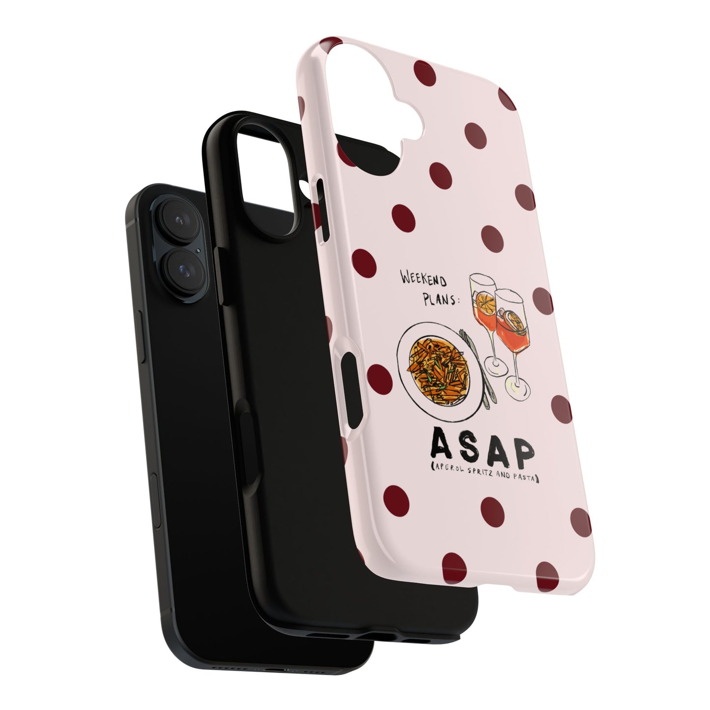 "Weekend Plans: ASAP" iPhone Case