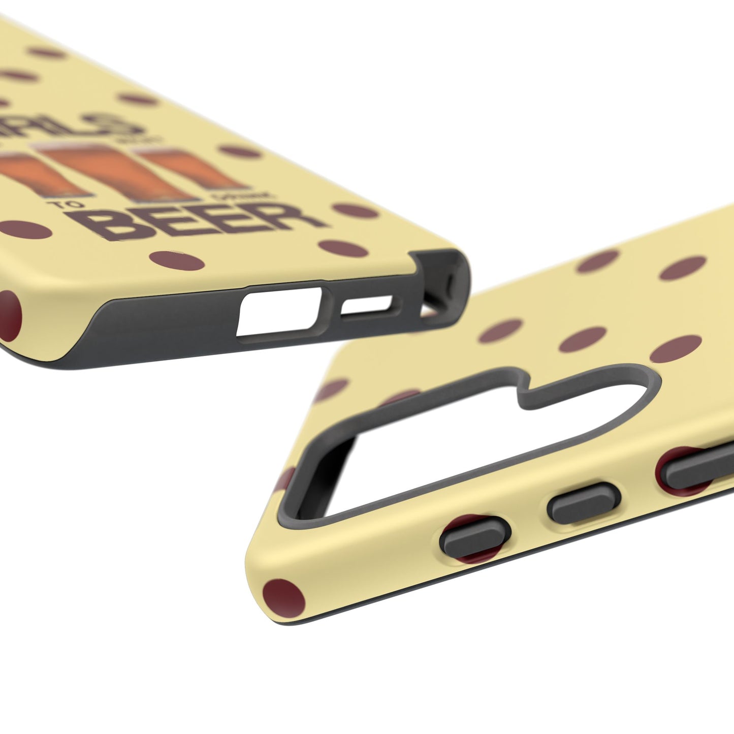 Girls Just Want to Drink Beer iPhone Case