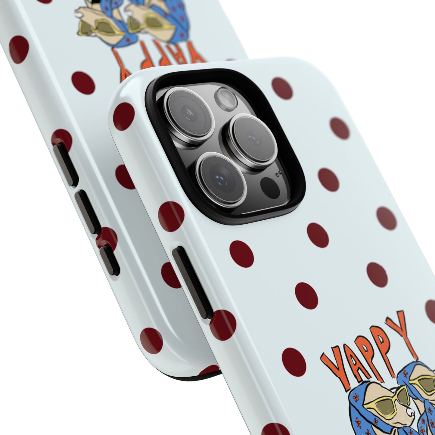 Yappy Hour Dogs iPhone Case