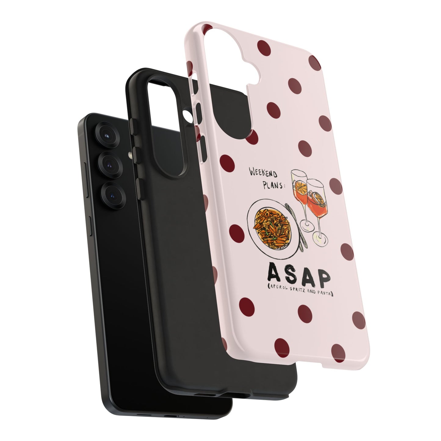 "Weekend Plans: ASAP" iPhone Case