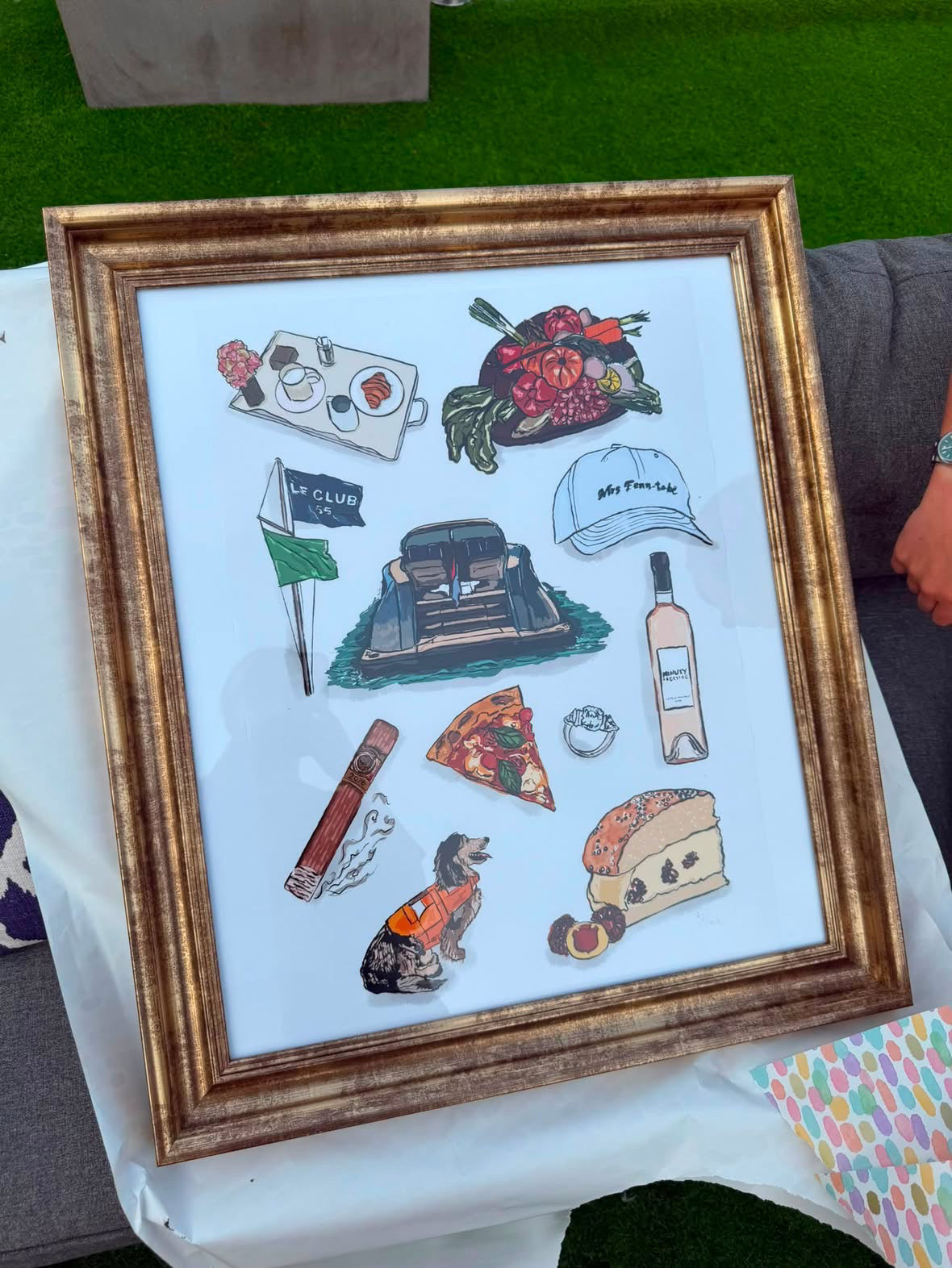 CUSTOM Engagement/Wedding Collage Print