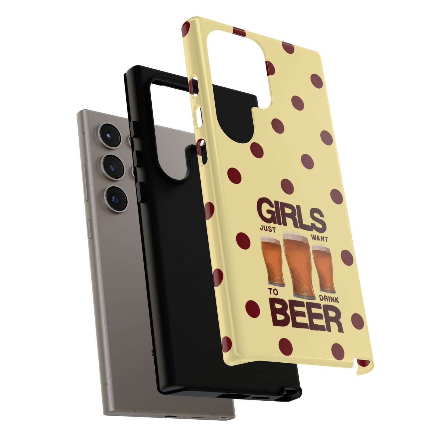 Girls Just Want to Drink Beer iPhone Case