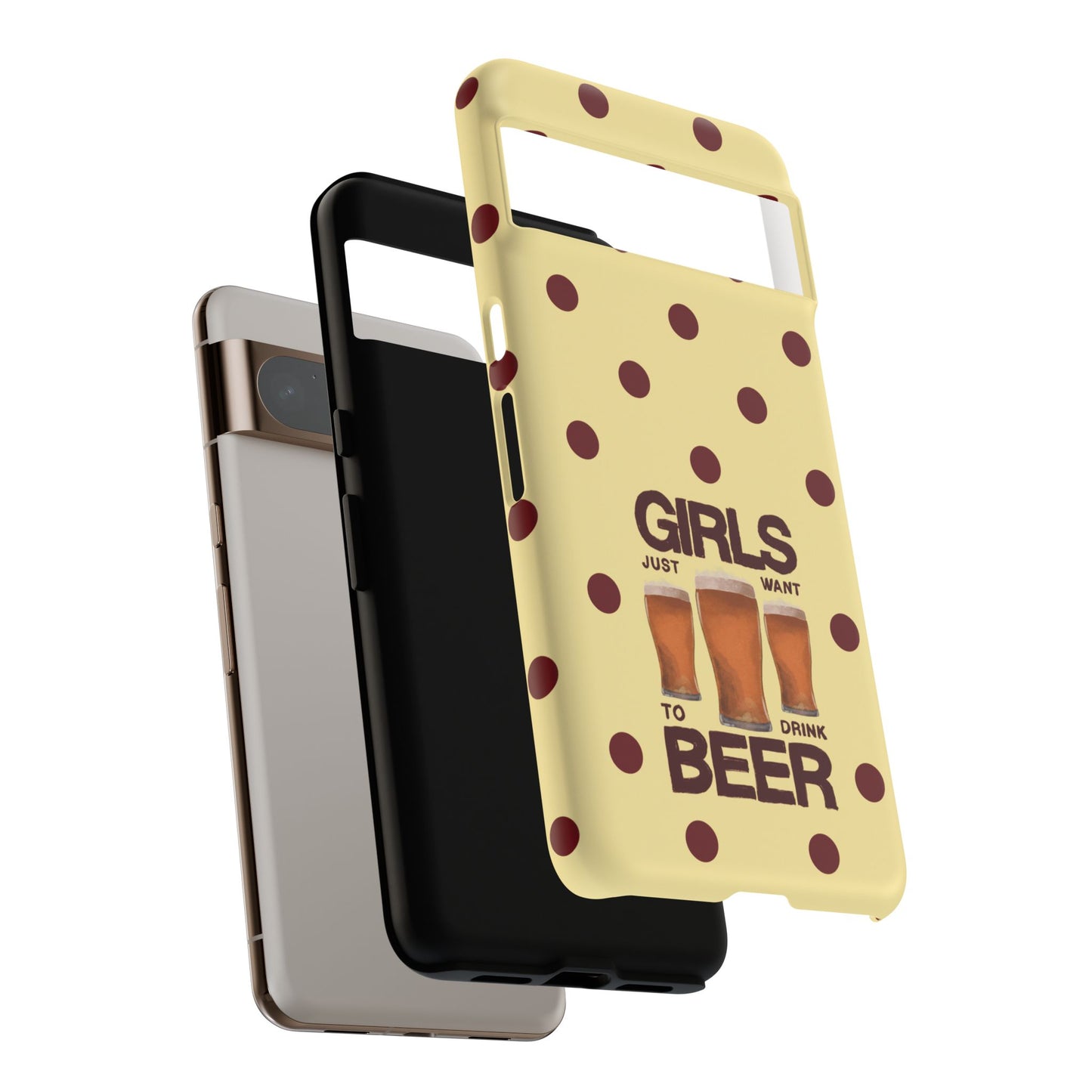 Girls Just Want to Drink Beer iPhone Case