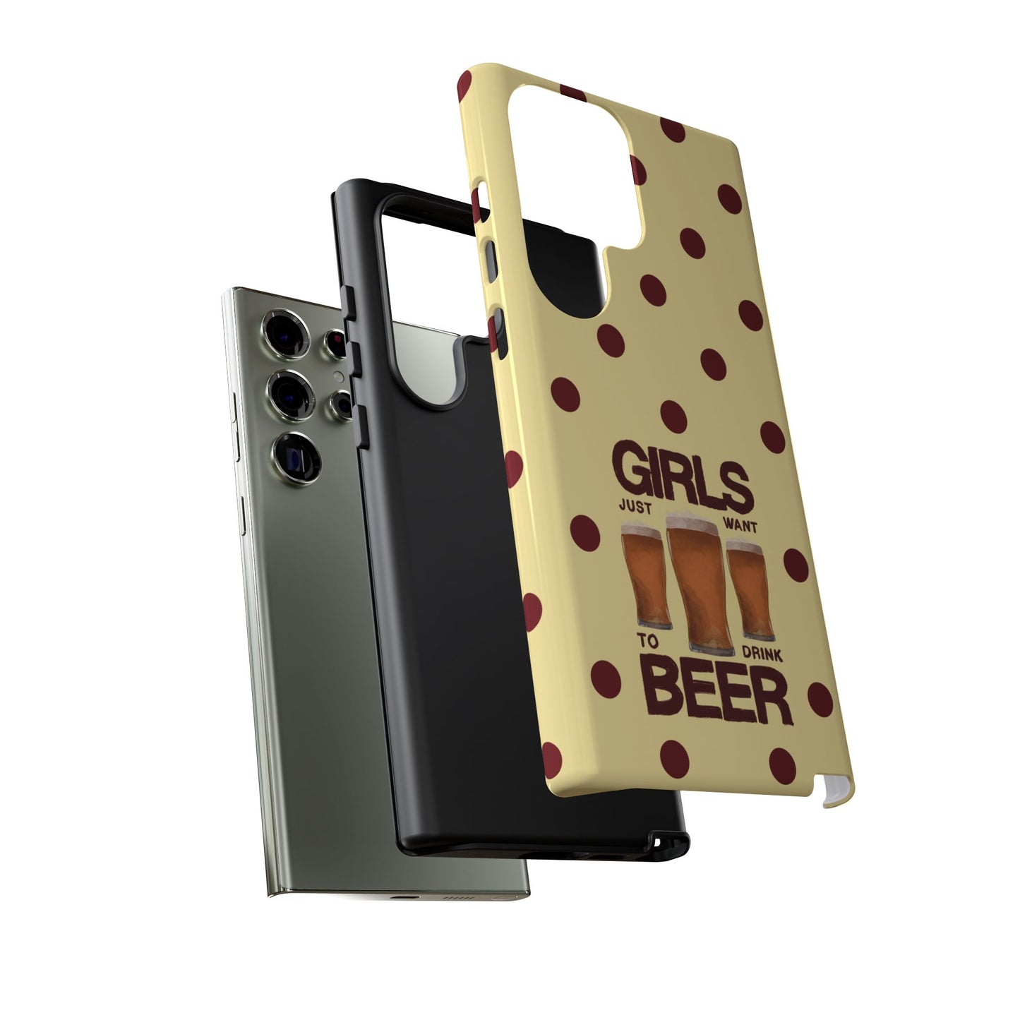 Girls Just Want to Drink Beer iPhone Case