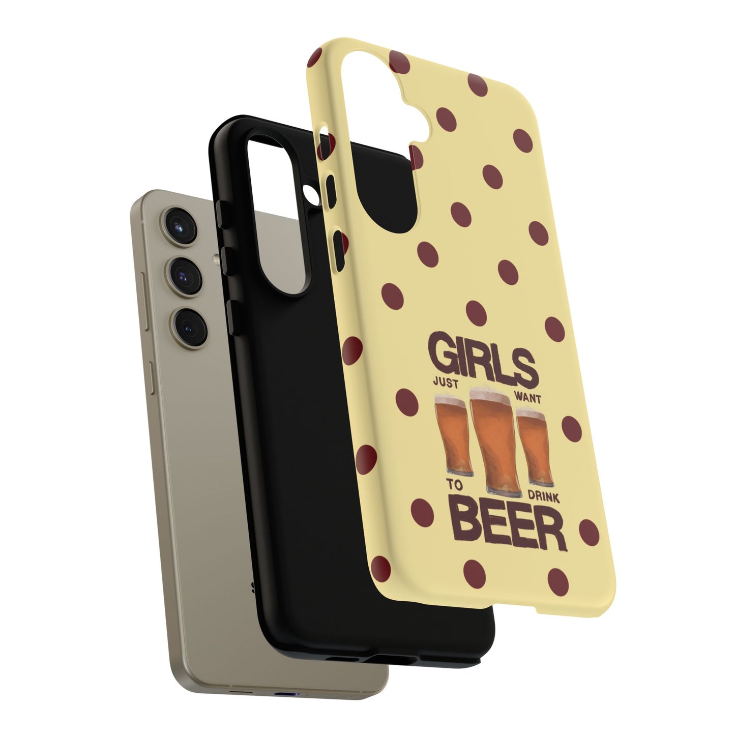 Girls Just Want to Drink Beer iPhone Case