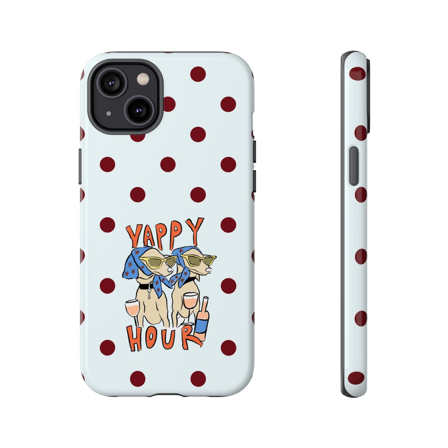 Yappy Hour Dogs iPhone Case