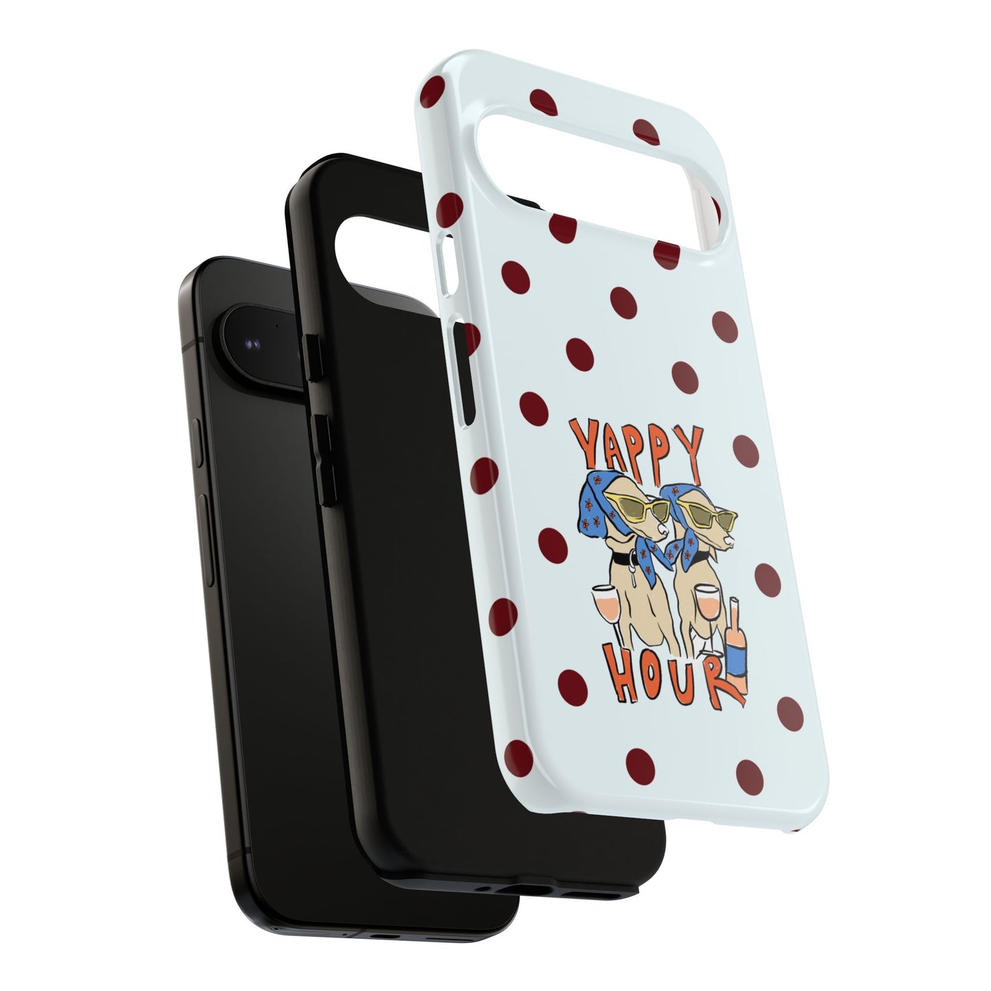 Yappy Hour Dogs iPhone Case